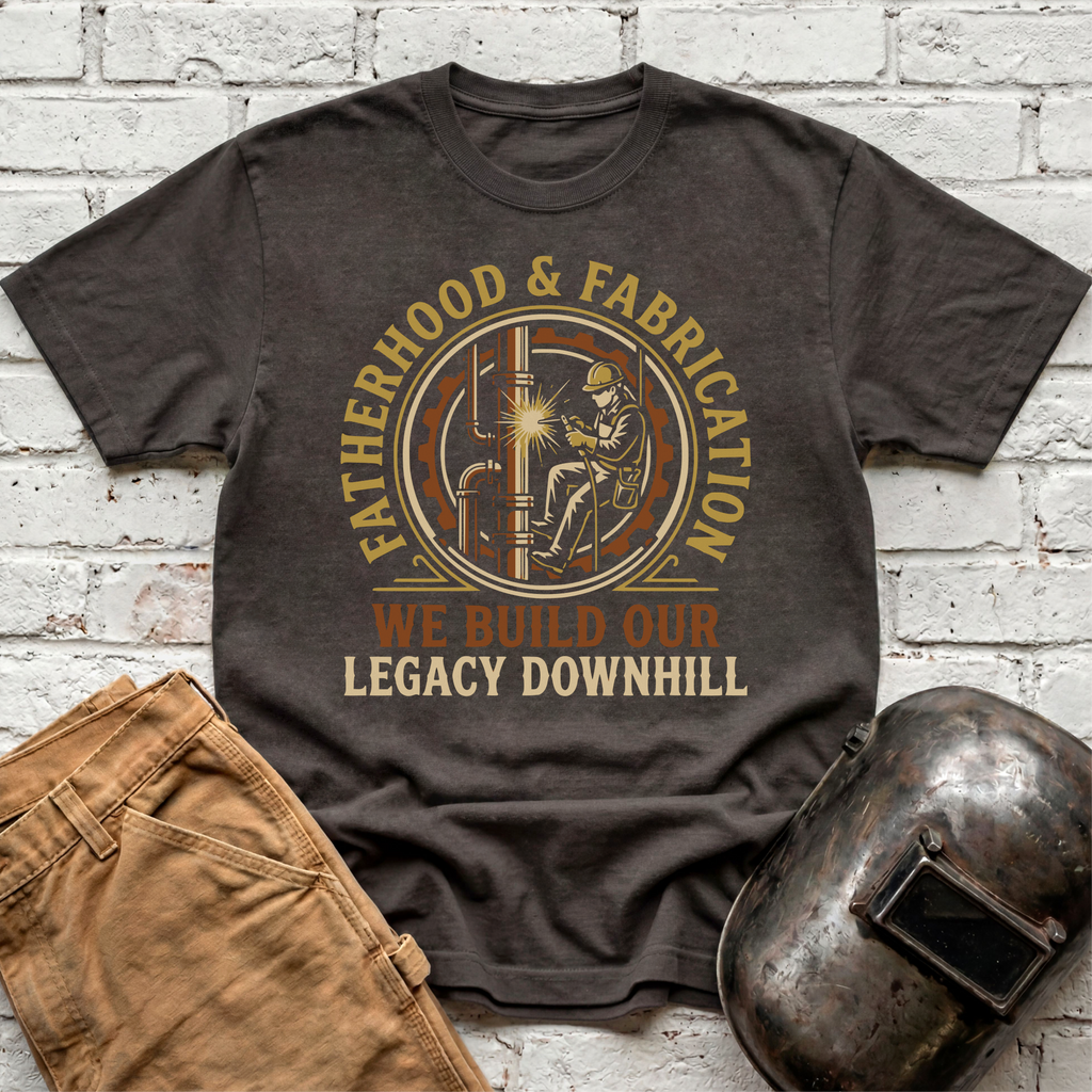 Fatherhood & Fabrication T-shirt