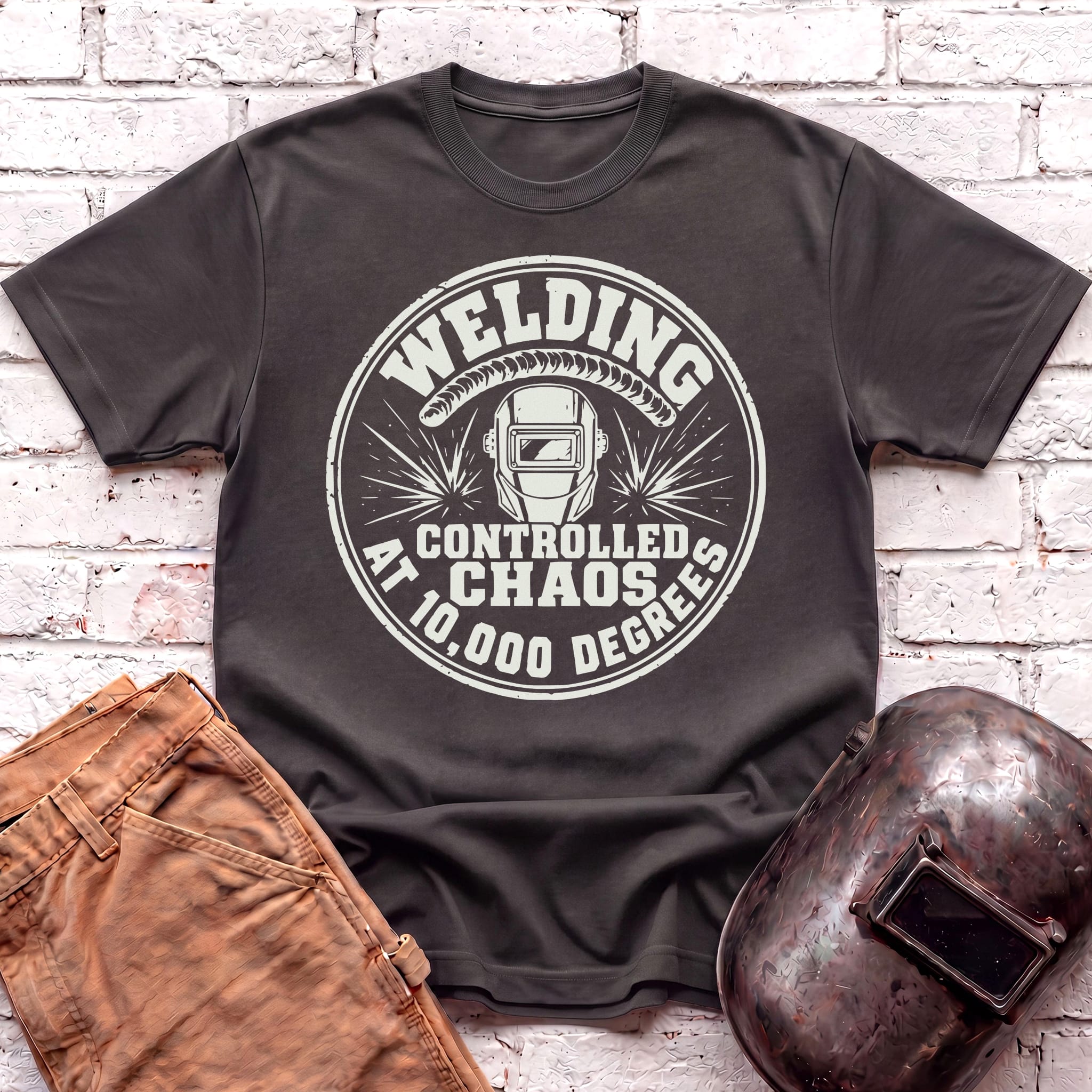 Controlled Chaos at 10'000 F T-shirt