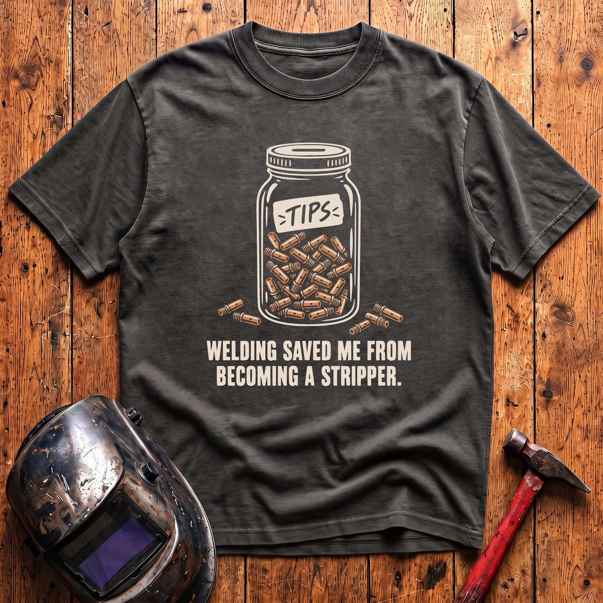 Welding Saved Me... T-Shirt