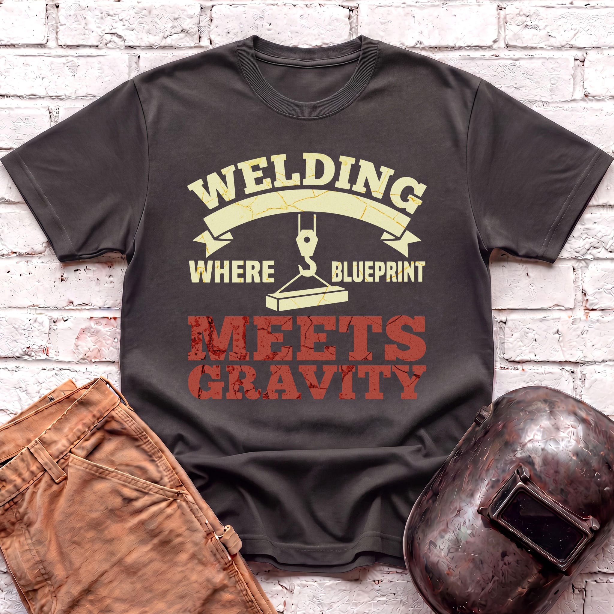 Where Blueprint Meets Gravity T-shirt