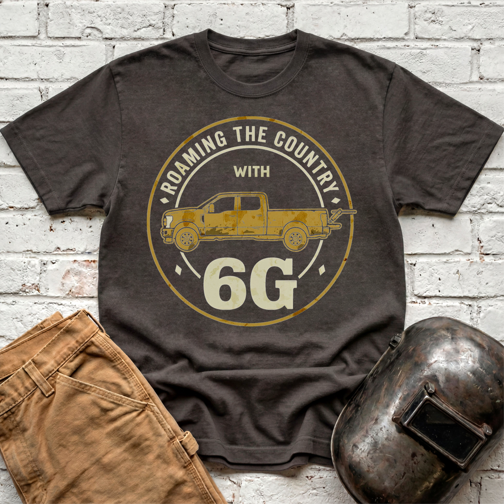 Roaming the country with 6G T-shirt