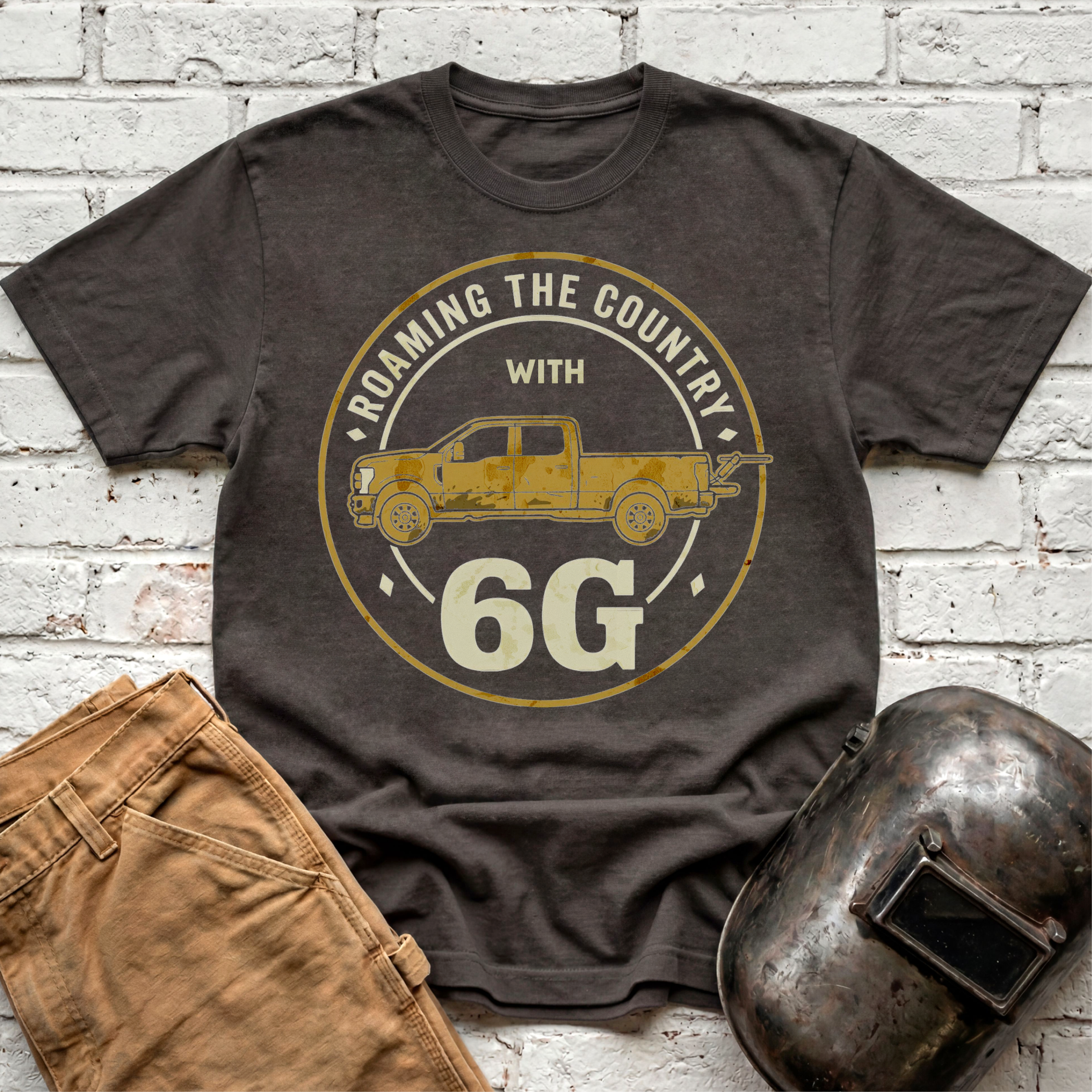 Roaming the country with 6G T-shirt