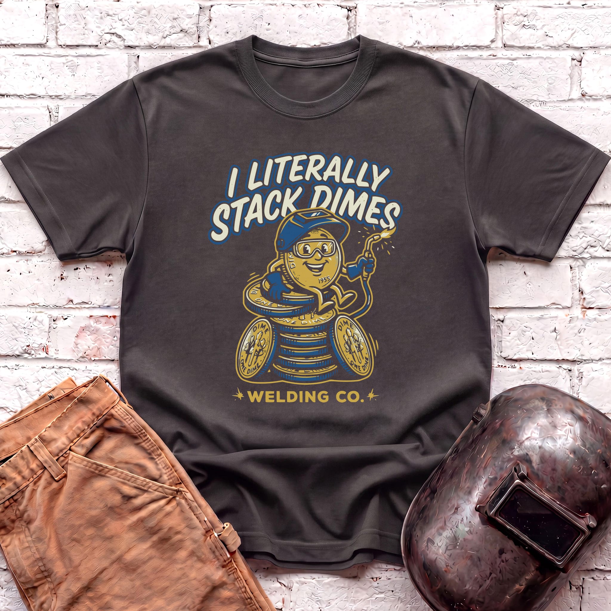 STACK DIMES Literally T-shirt