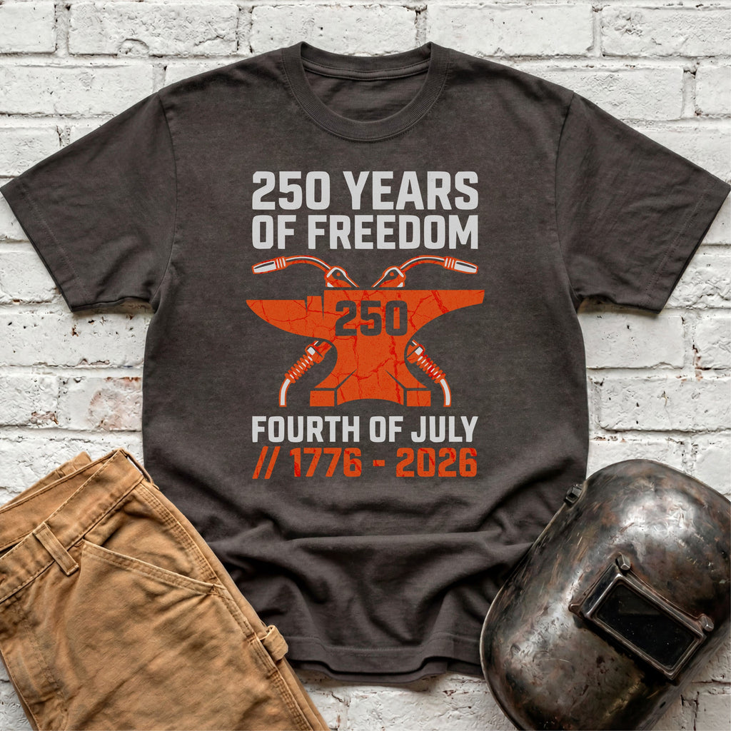 250 Years of Freedom Anvil T-shirt