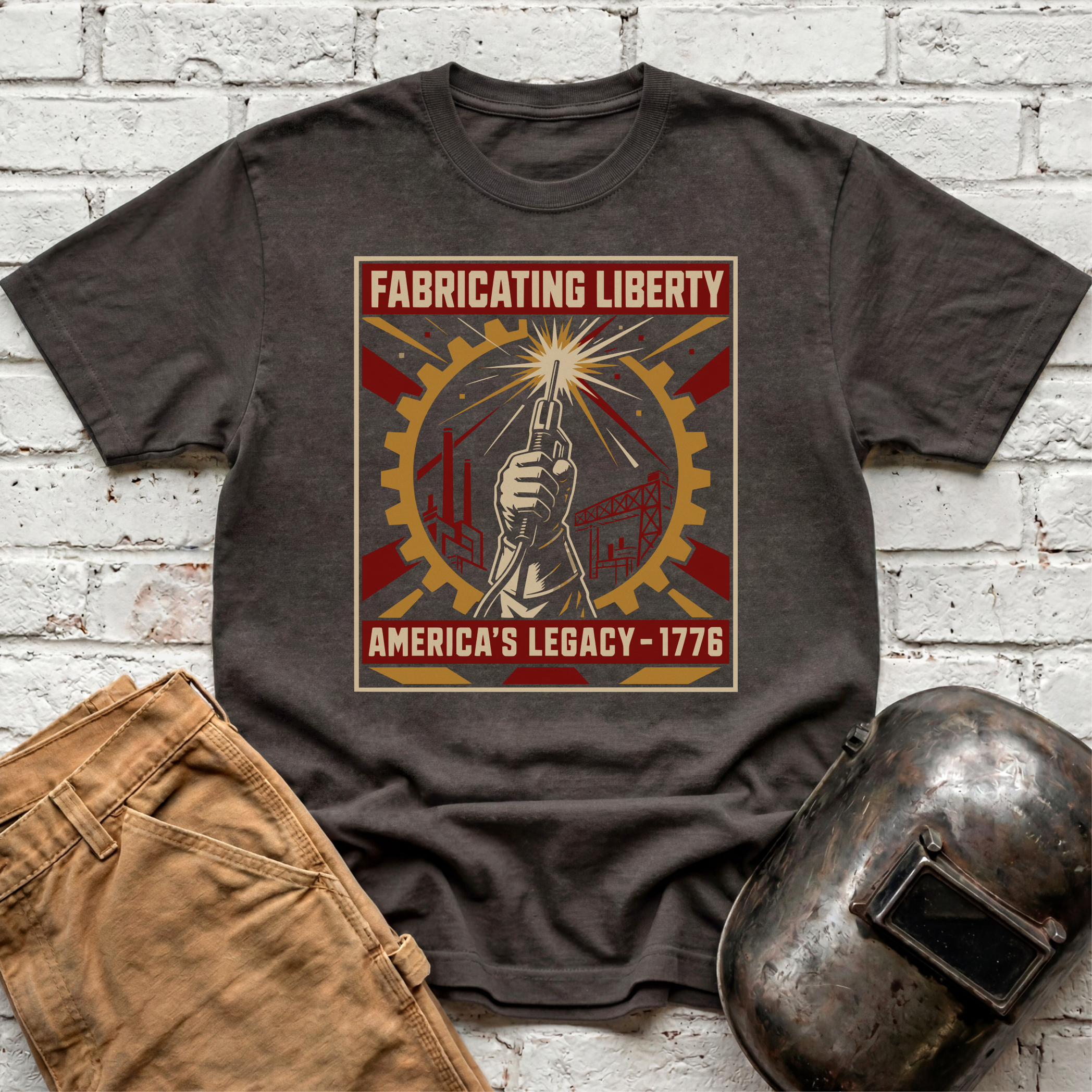 Fabricating Liberty T-shirt