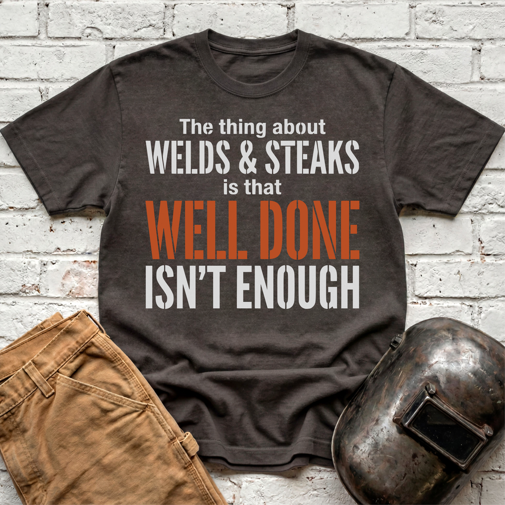 WELL DONE isn't enough T-shirt
