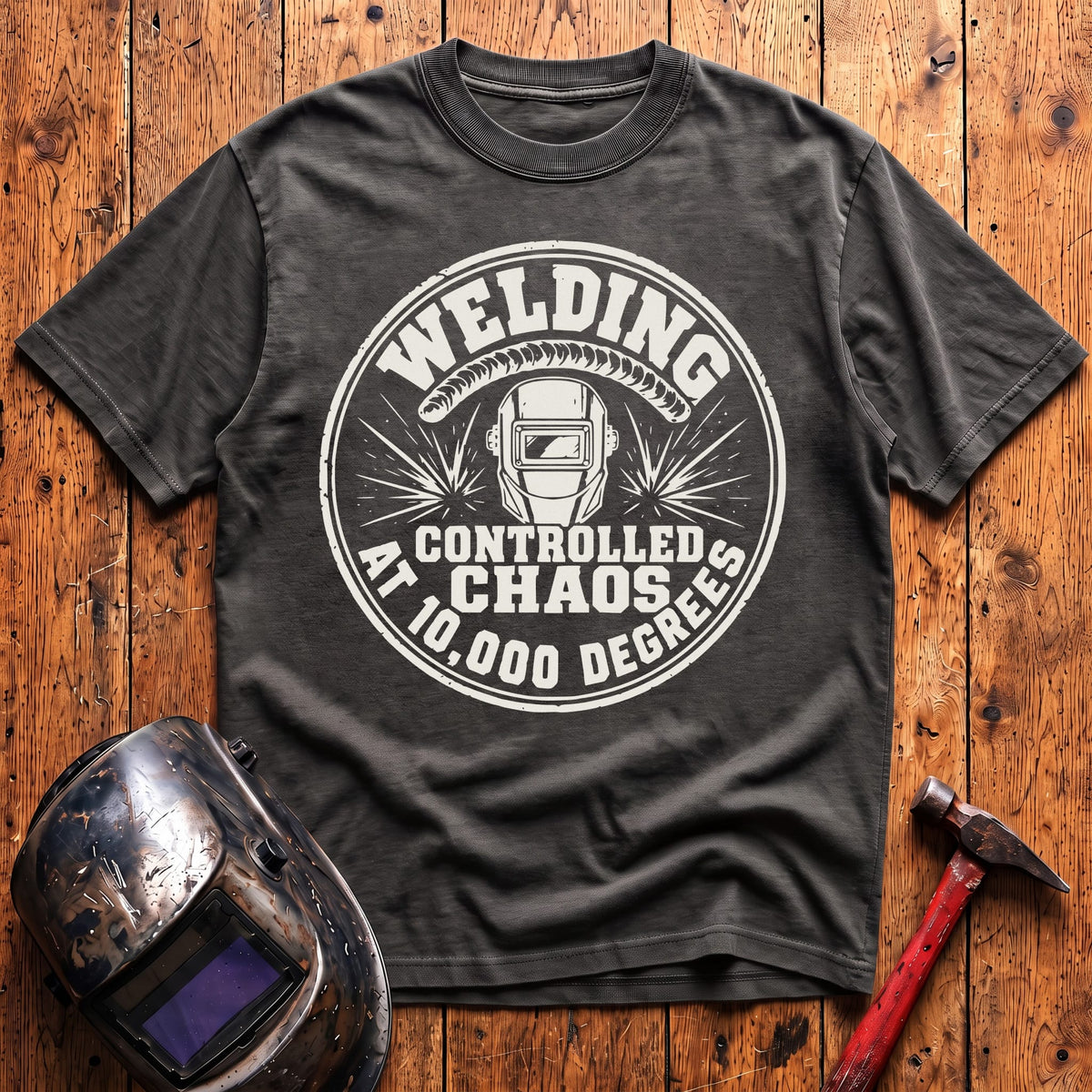 Controlled Chaos at 10'000 F T-shirt