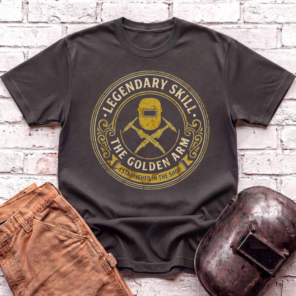 Golden Arm TIG badge T-shirt