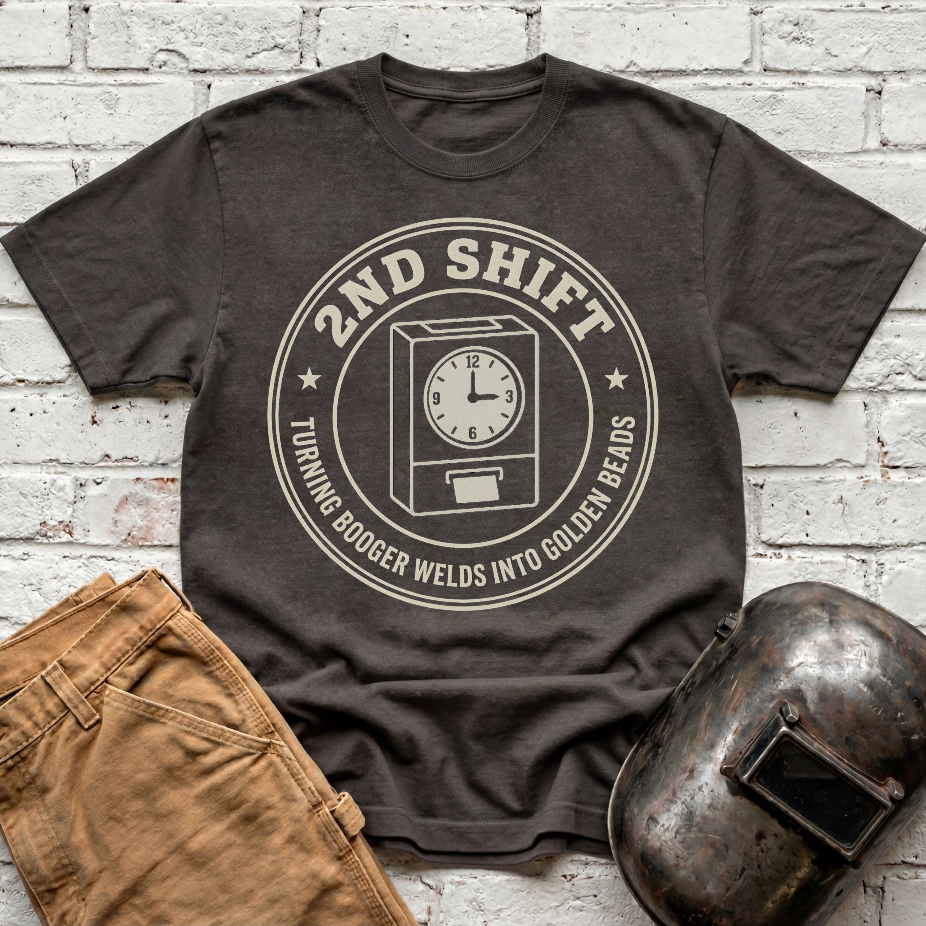 2nd shift clock T-shirt