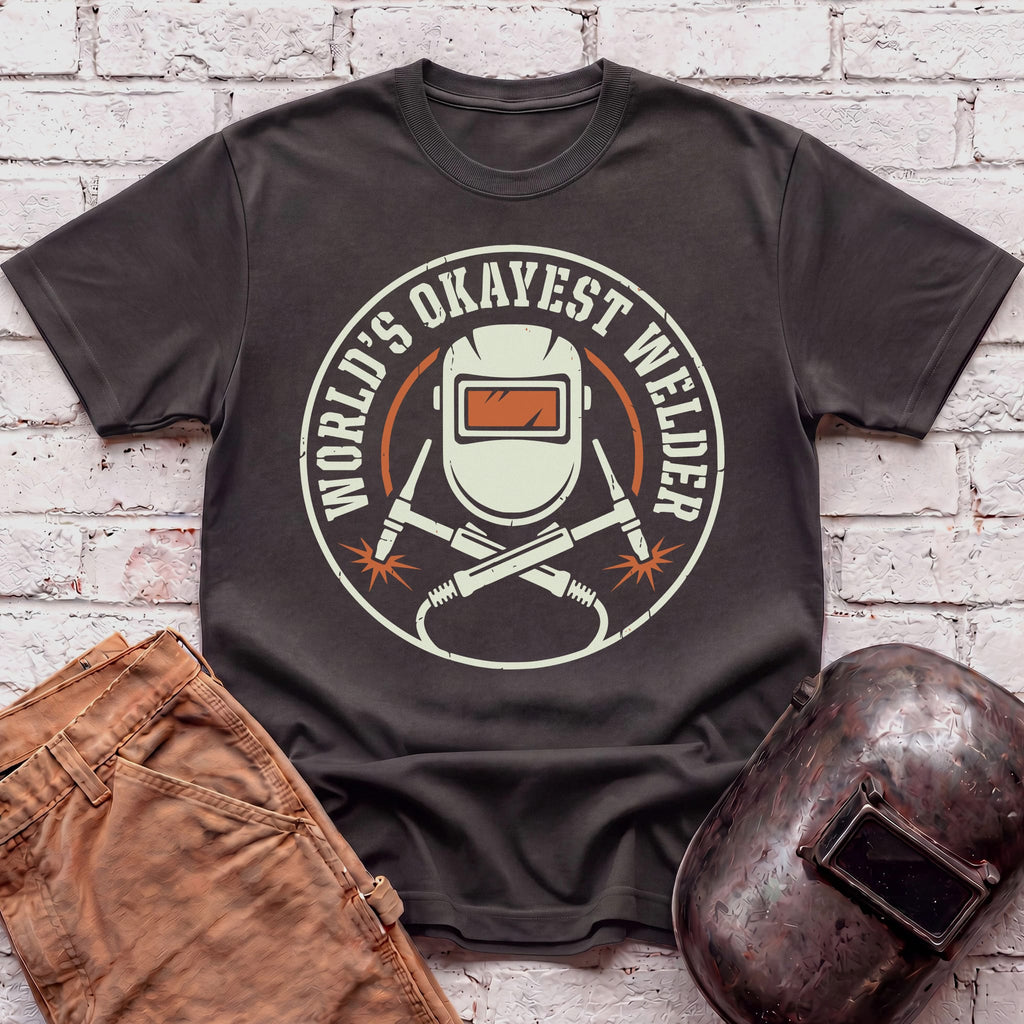 World's Okayest Welder T-shirt