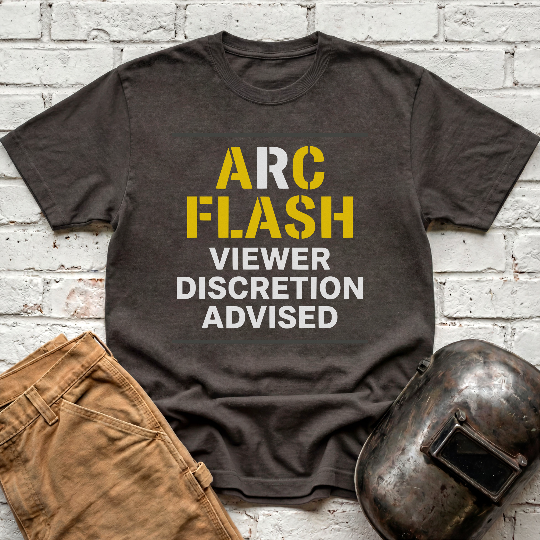 ARC FLASH Viewer Discretion Advised T-shirt