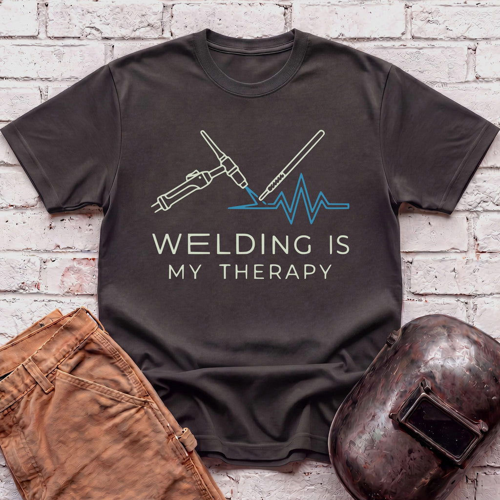 Welding Is My Therapy T-shirt