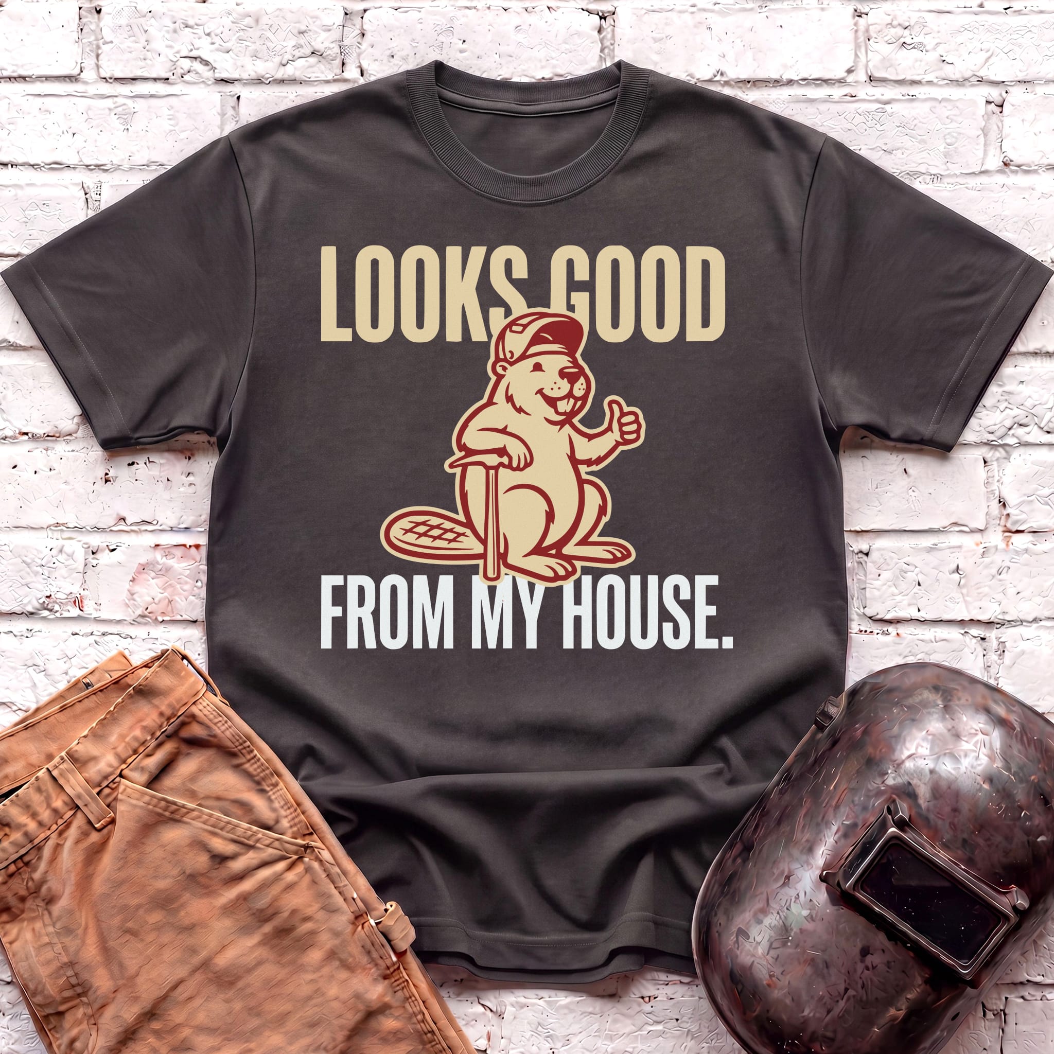 Looks GOOD from MY HOUSE Beaver T-shirt