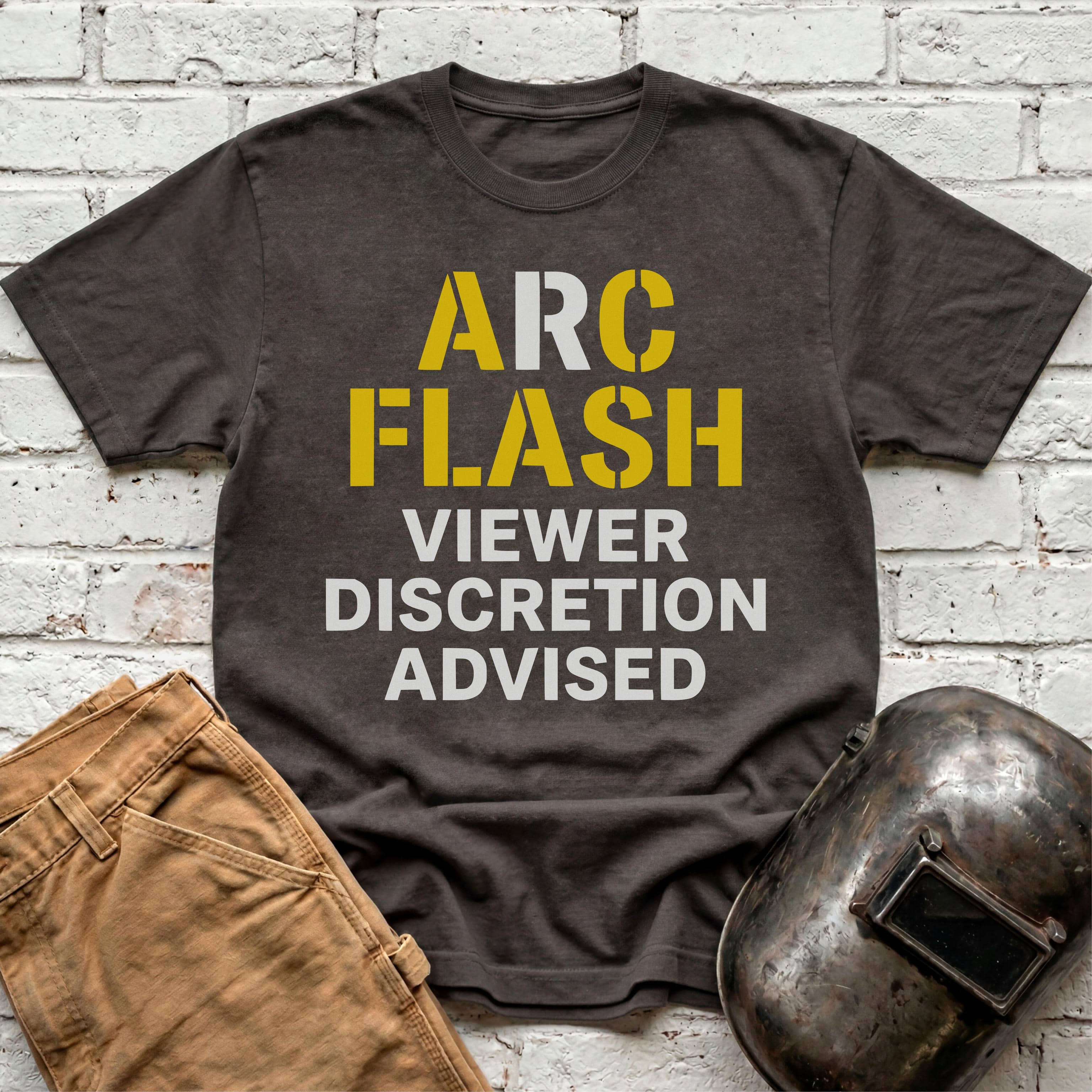 ARC FLASH Viewer Discretion Advised T-shirt