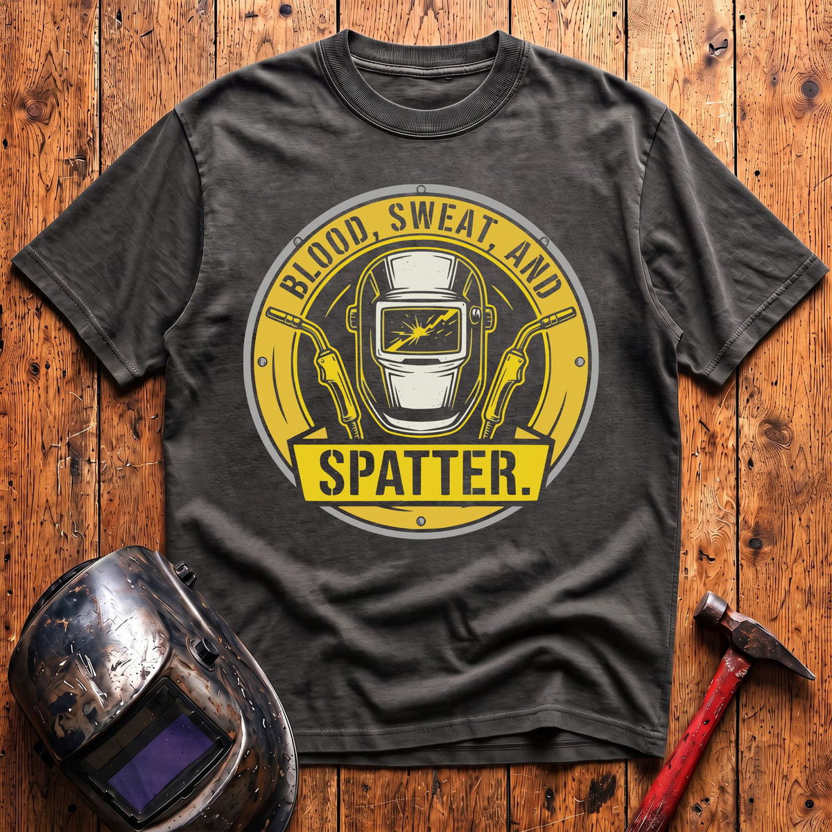 Blood, Sweat, and Spatter T-shirt