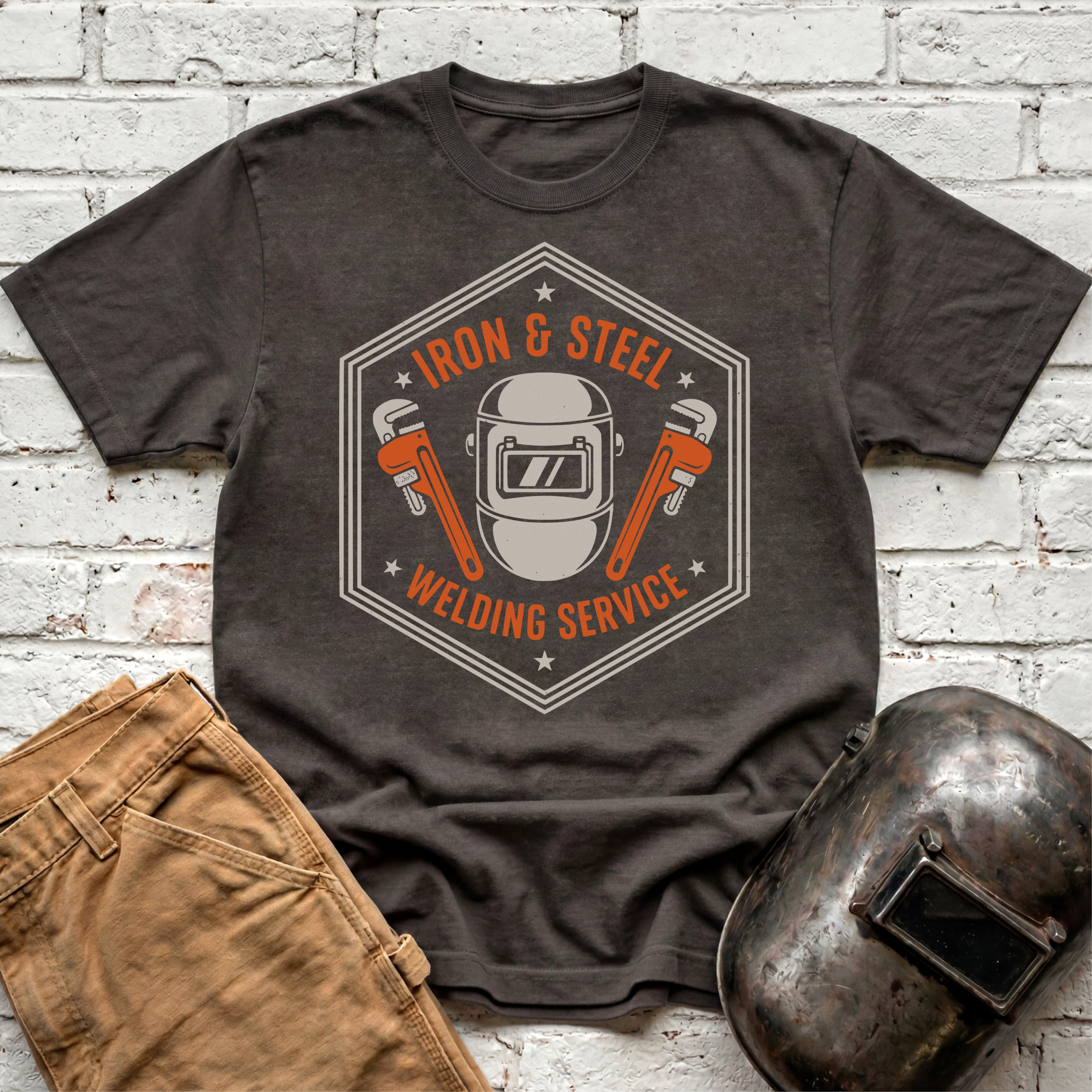 Iron&Steel Welding Service T-shirt