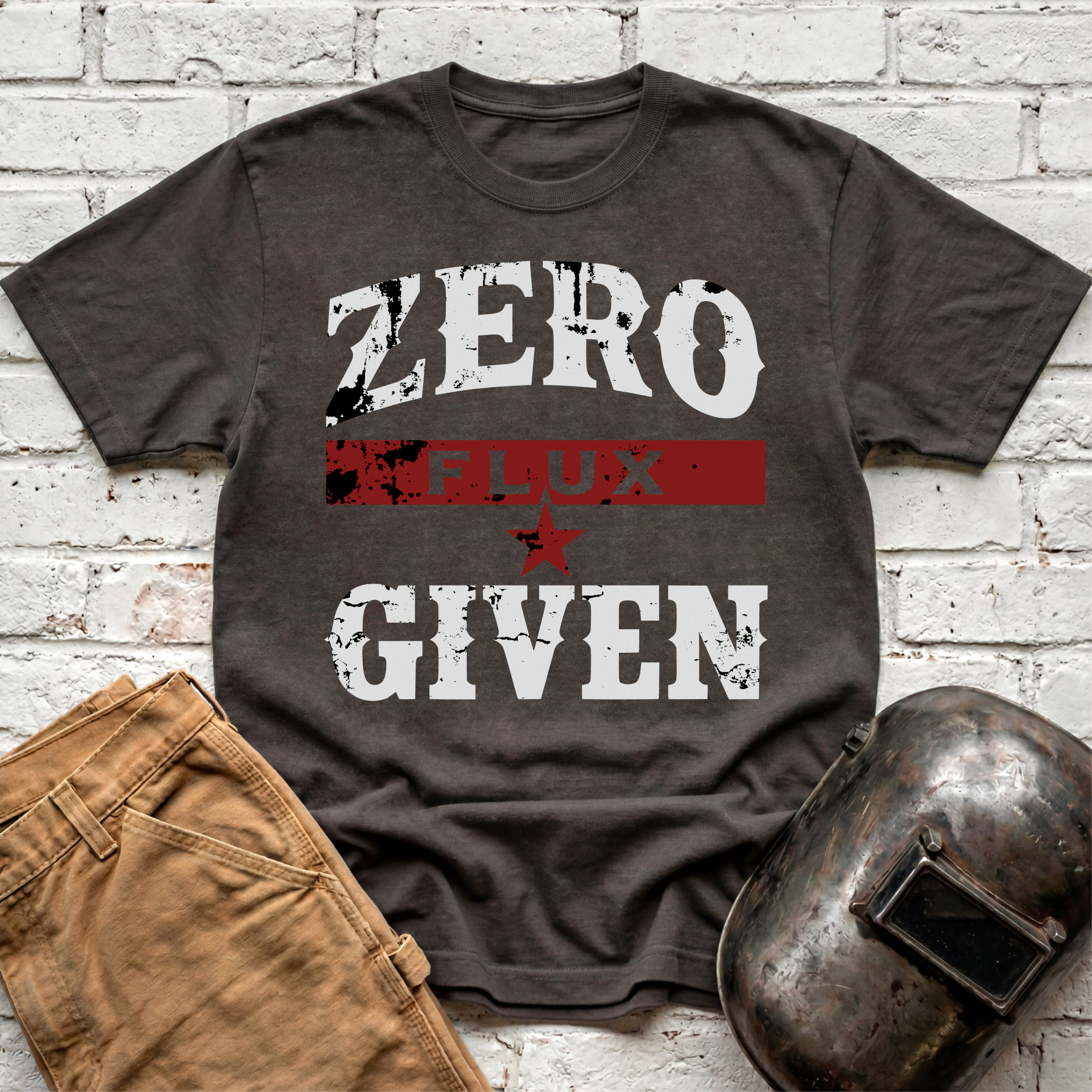 ZERO FLUX GIVEN Texas T-shirt