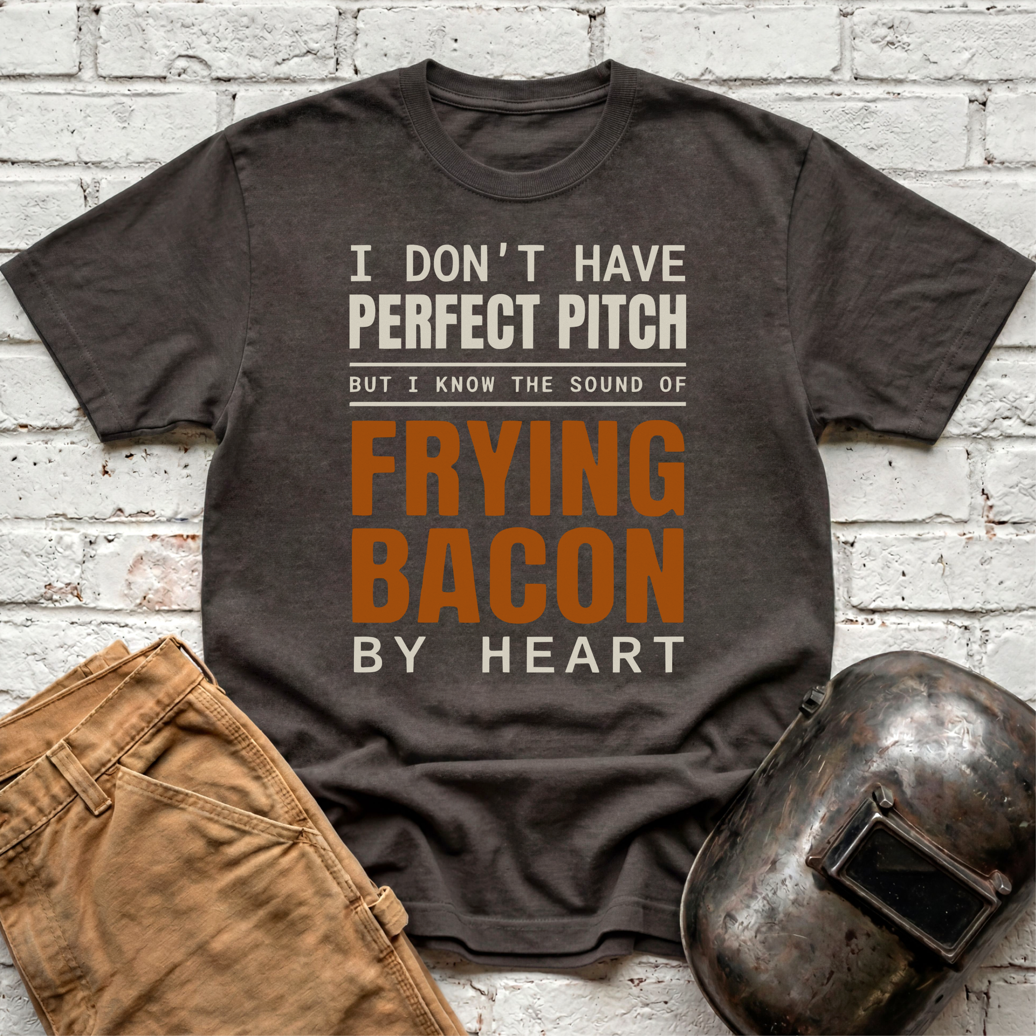 A Perfect Pitch FRYING BACON T-shirt