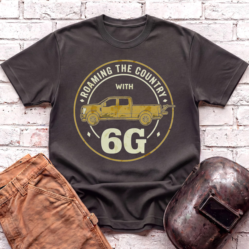 Roaming the country with 6G T-shirt