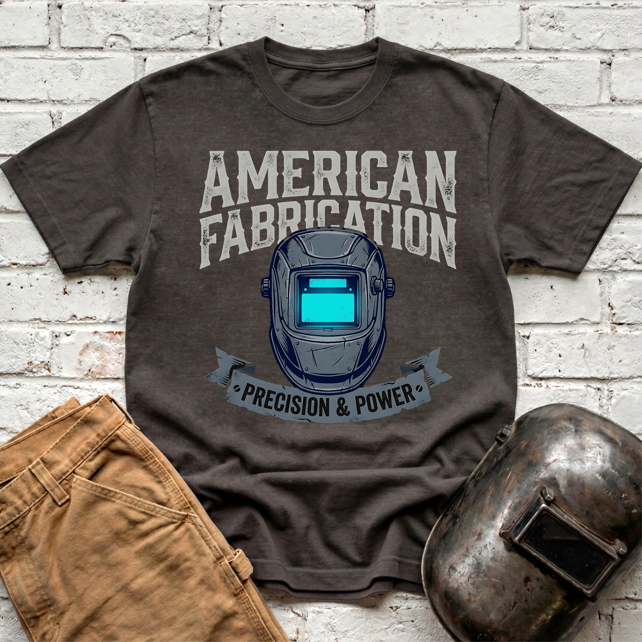 American Fabrication Precision & Power T-shirt