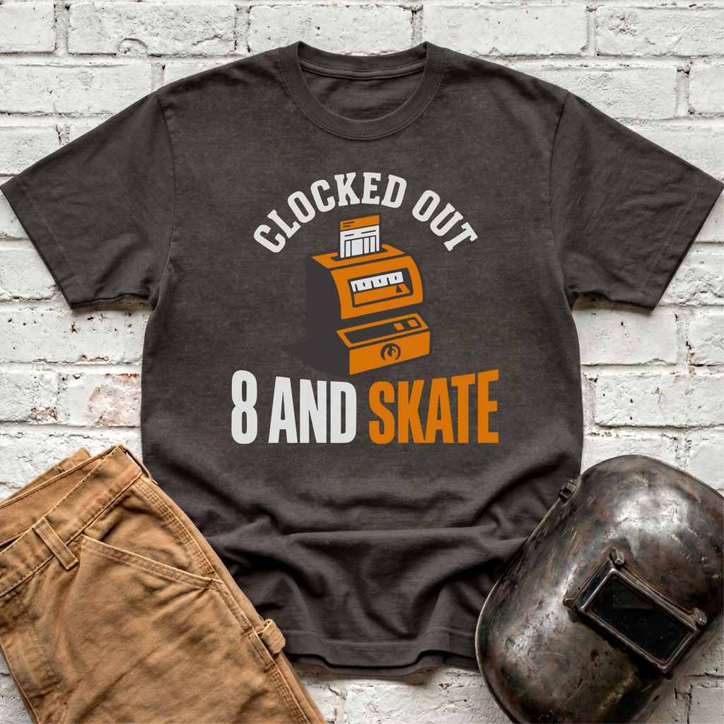 8 and SKATE T-shirt