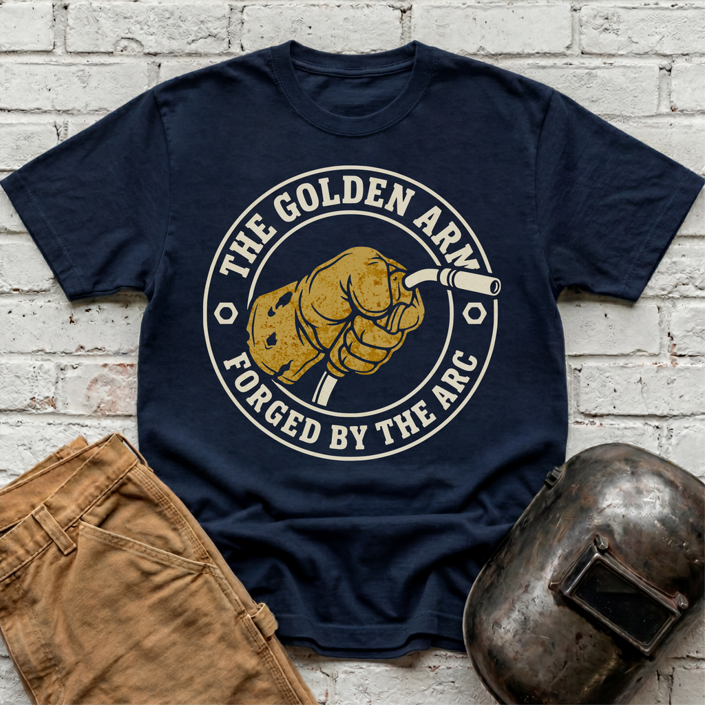 GOLDEN ARM badge MIG T-shirt