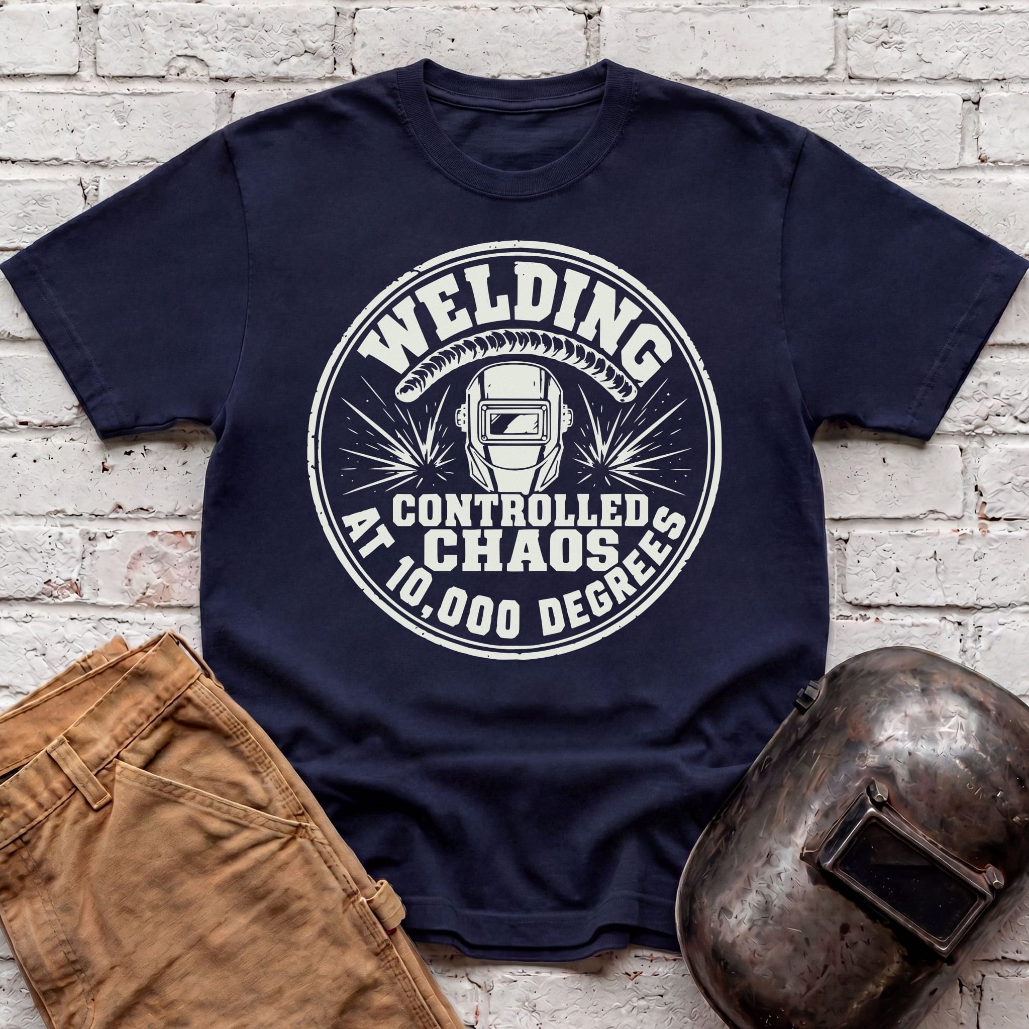Controlled Chaos at 10'000 F T-shirt