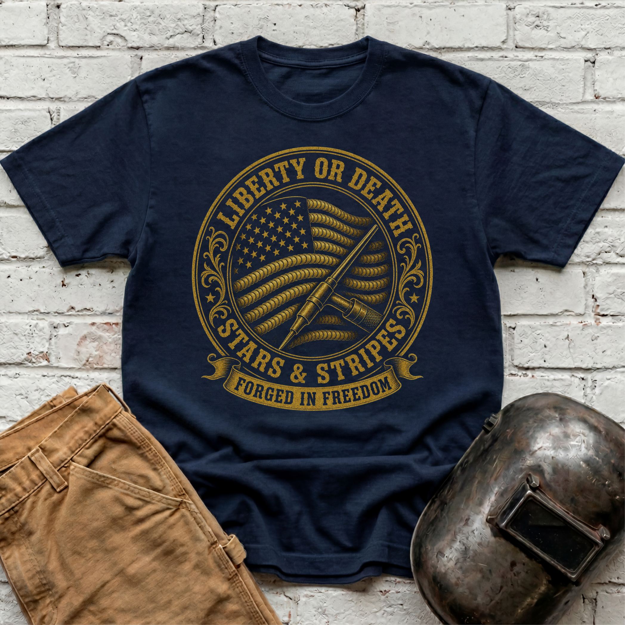 Stars & Stripes Badge T-shirt