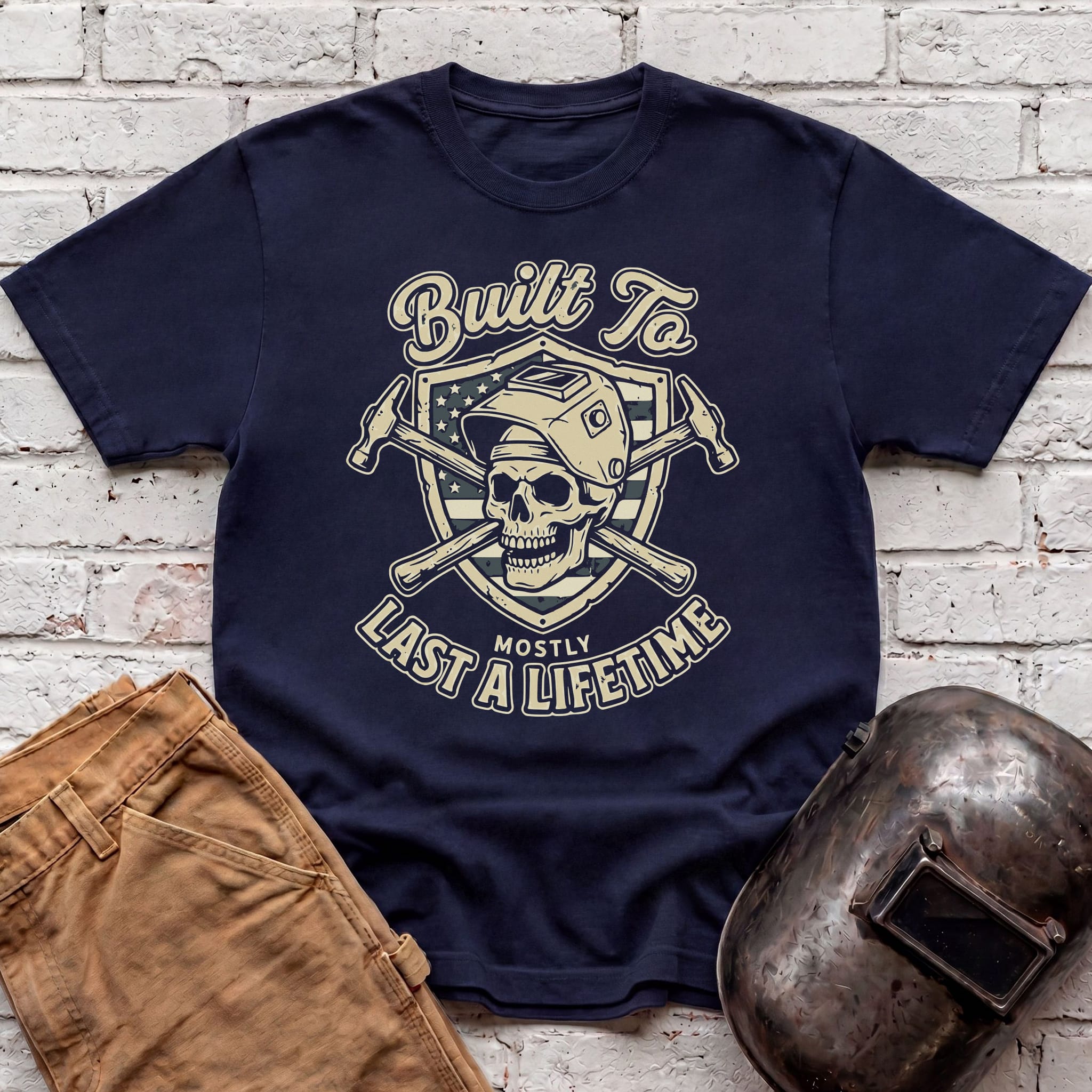 Built To Last a Lifetime (mostly) T-shirt