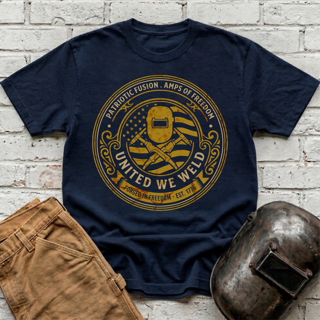 United We Weld Badge T-shirt