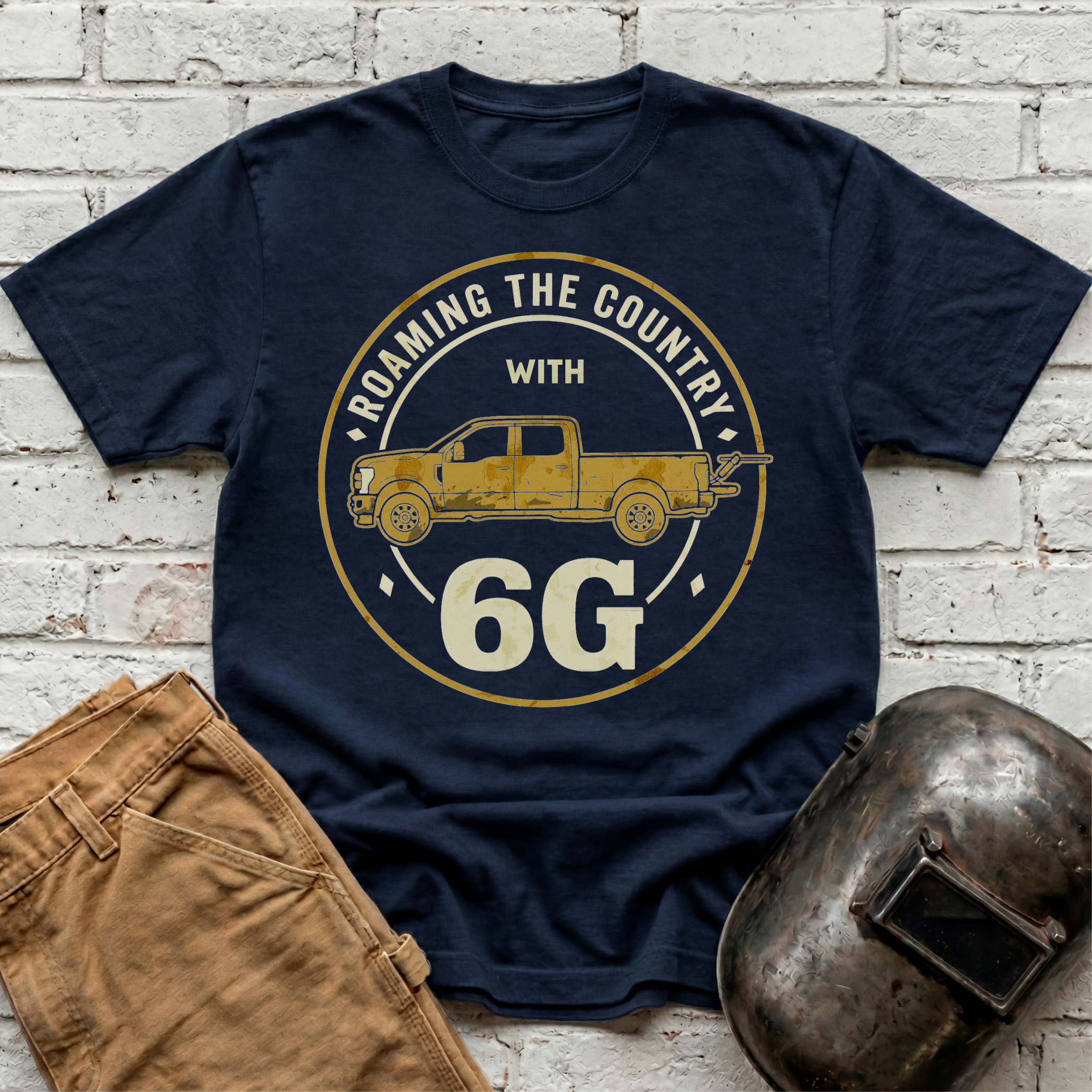 Roaming the country with 6G T-shirt