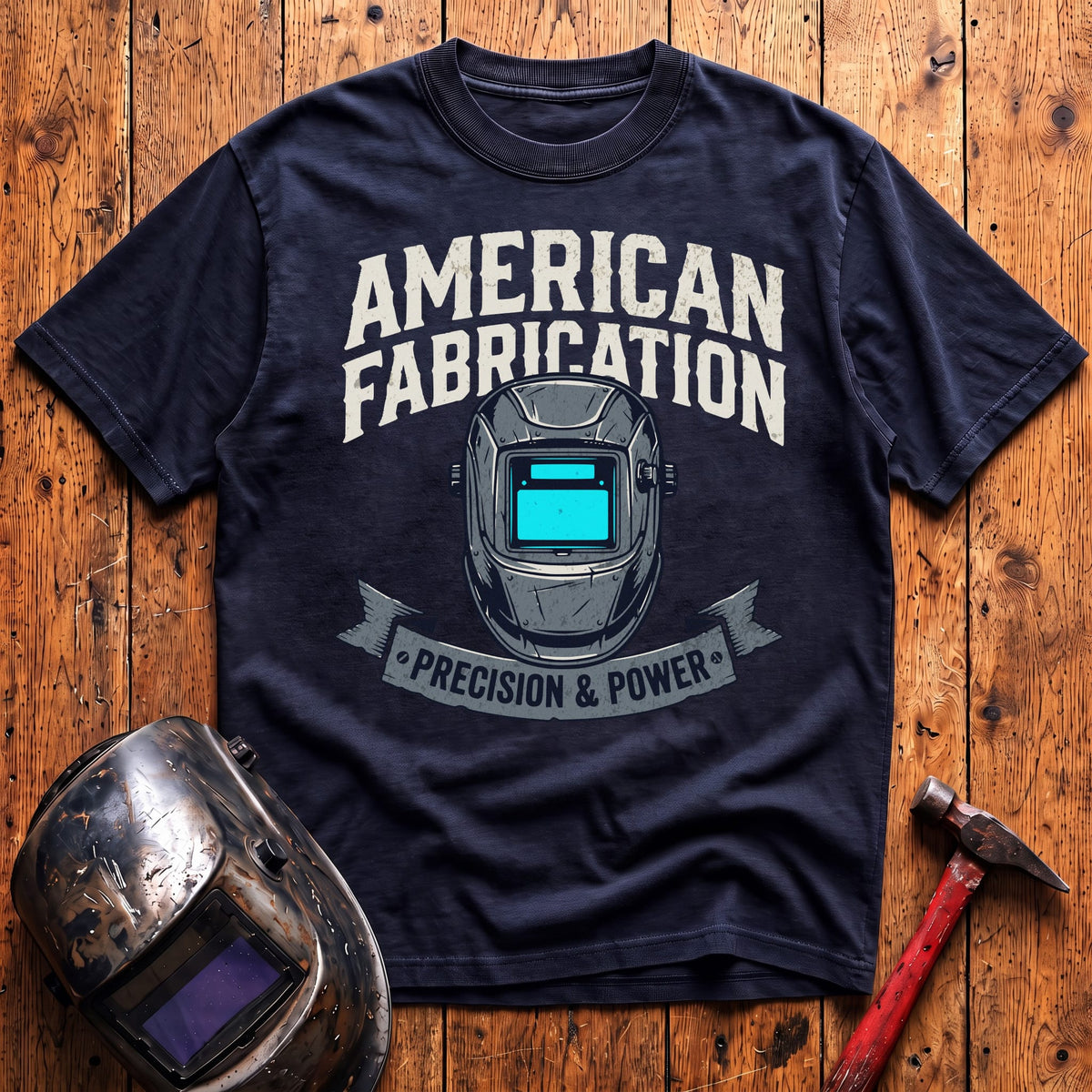 American Fabrication Precision & Power T-shirt