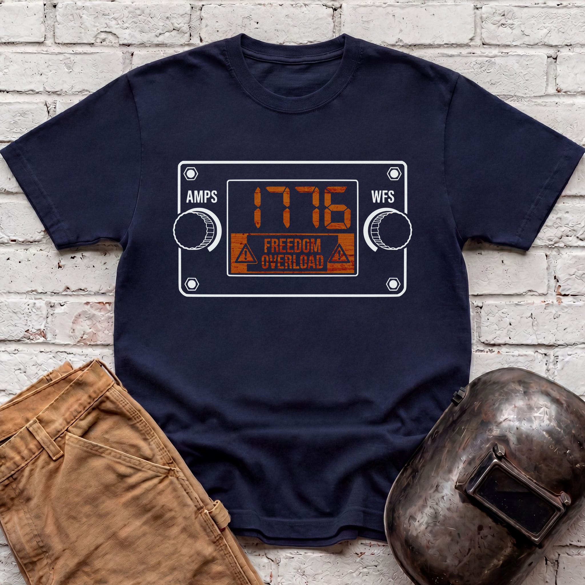 1776 FREEDOM OVERLOAD T-shirt