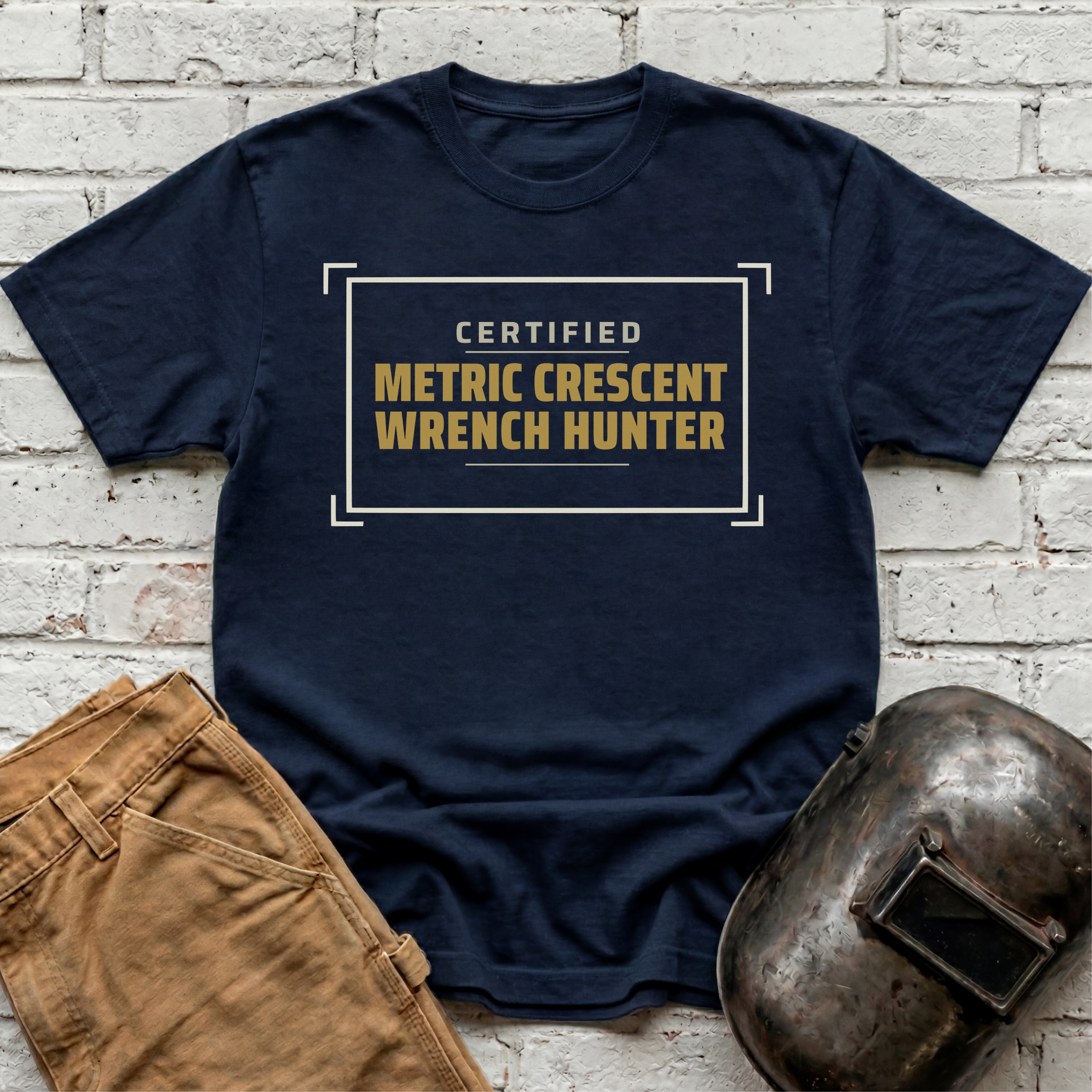 Certified Wrench Hunter Garment-Dyed T-shirt