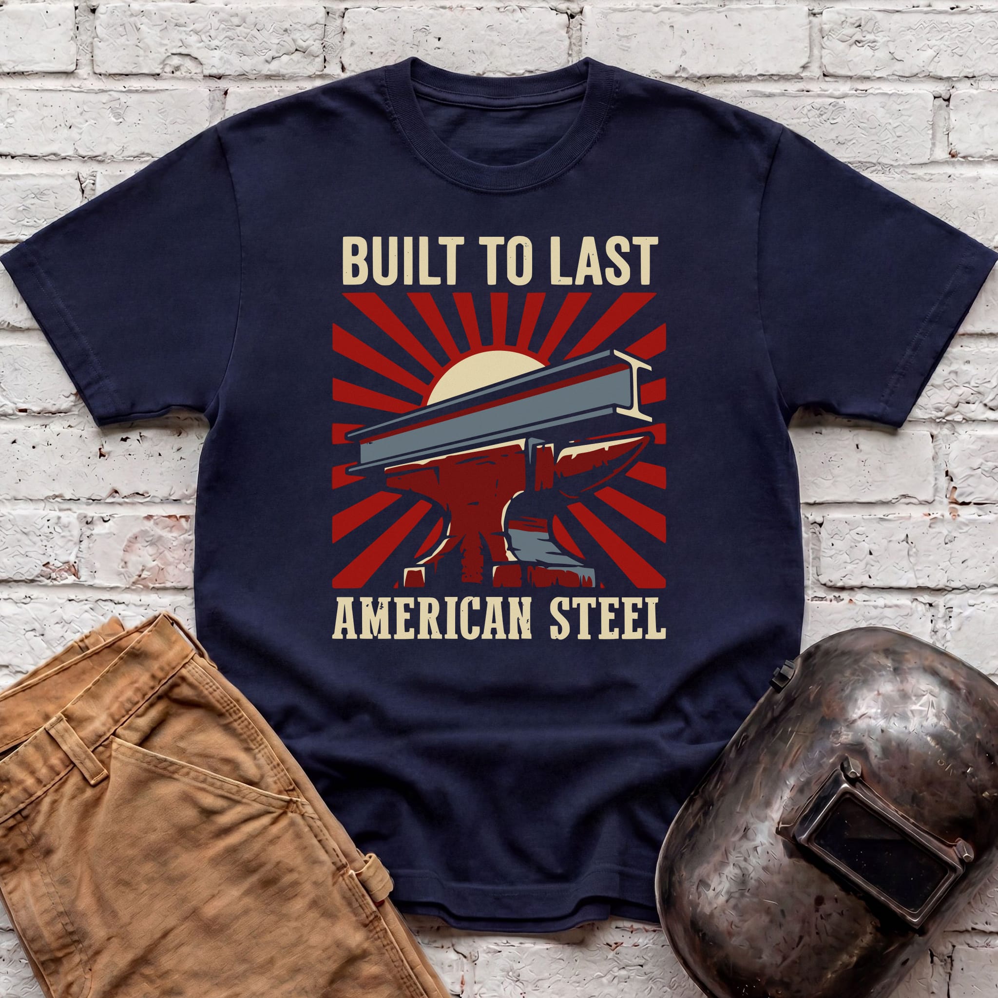 Built To Last American Steel T-shirt