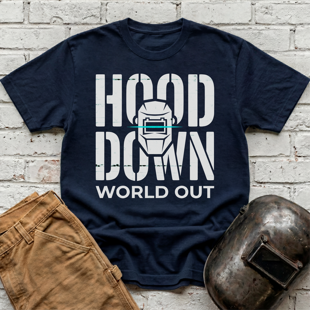 HOOD DOWN World Out T-shirt