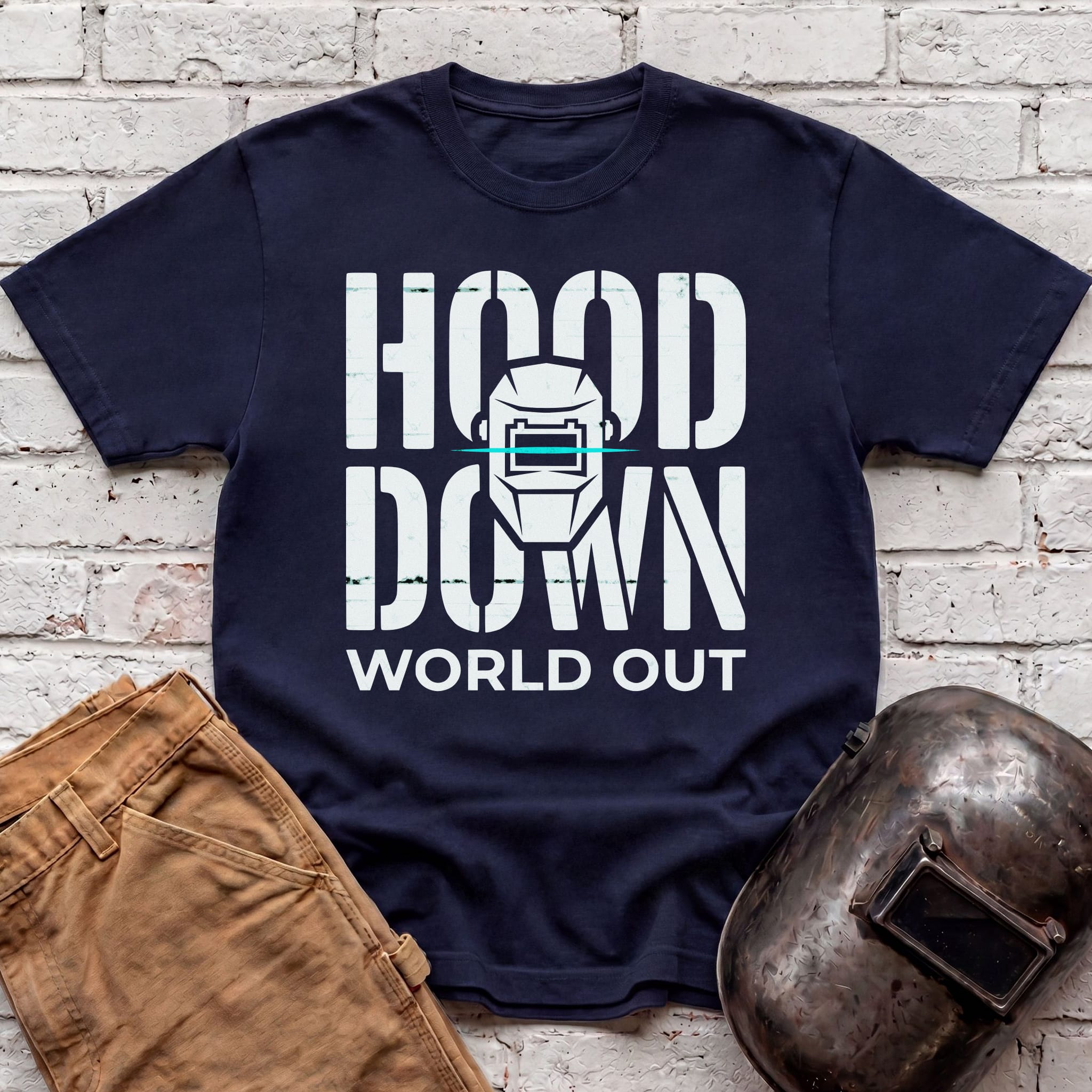 HOOD DOWN World Out T-shirt