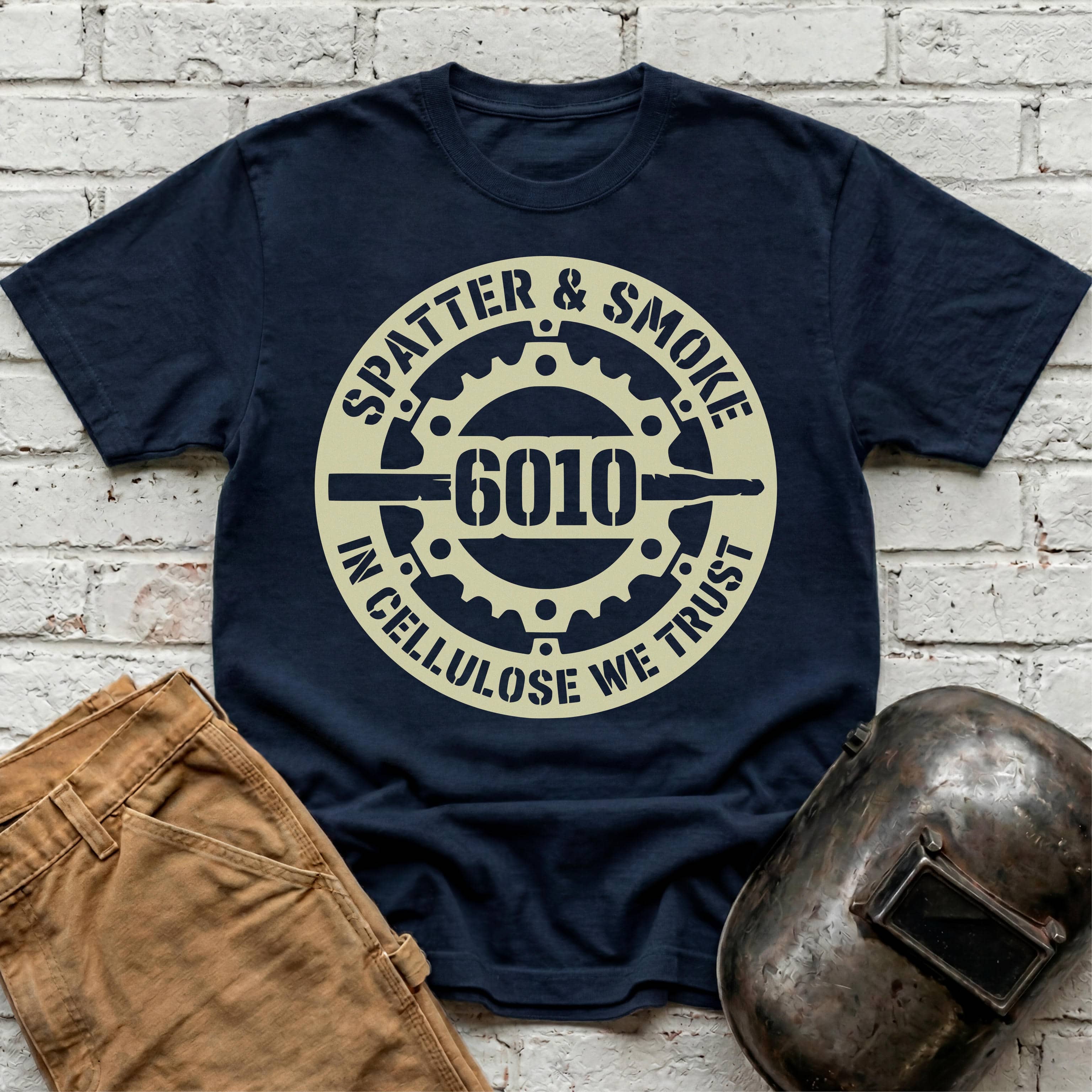 6010 Spatter & Smoke T-shirt