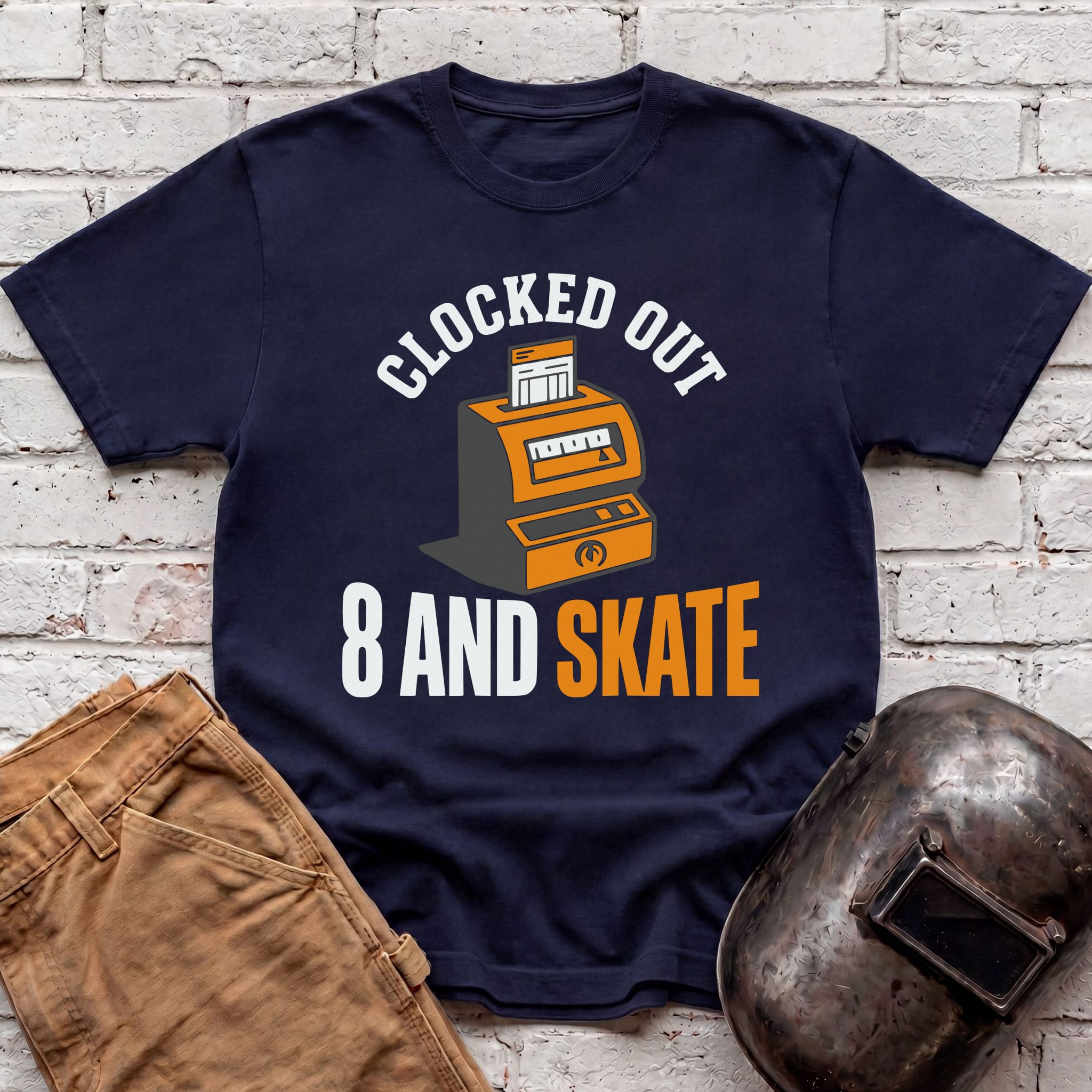 8 and SKATE T-shirt