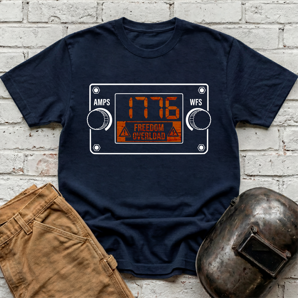 1776 FREEDOM OVERLOAD T-shirt