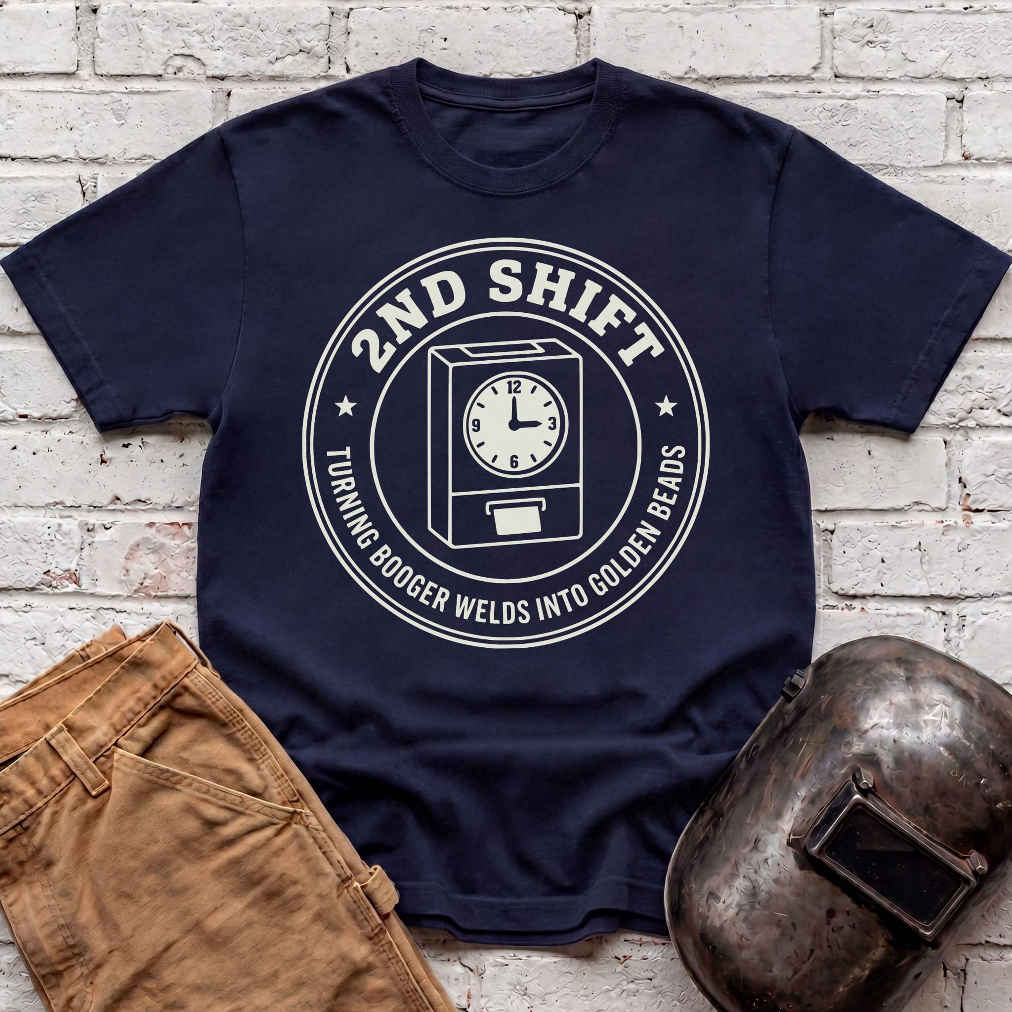 2nd shift clock T-shirt