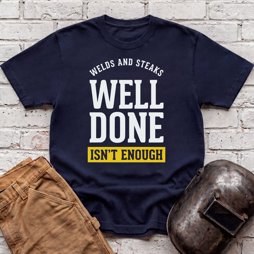 WELL DONE isn't enough T-shirt