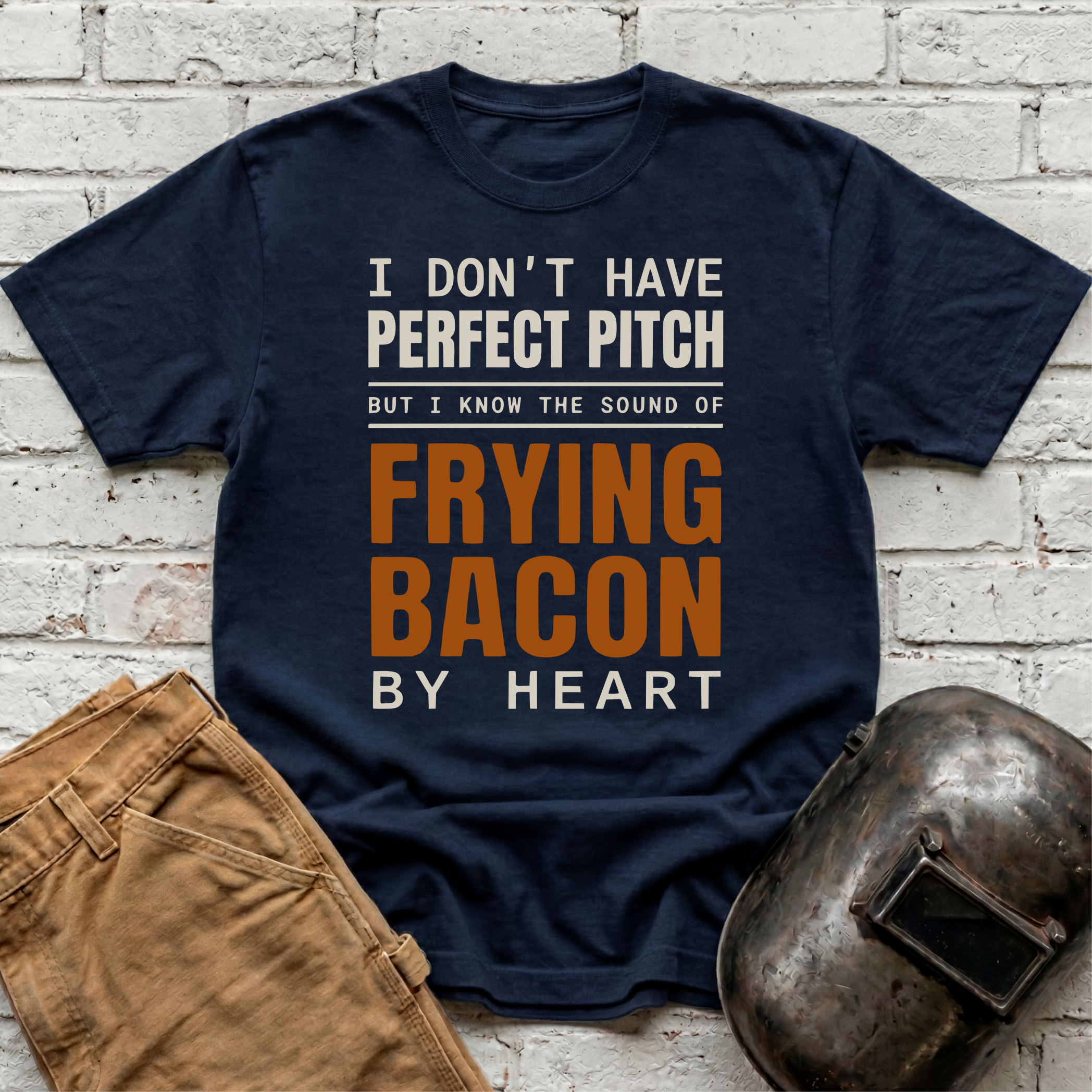 A Perfect Pitch FRYING BACON T-shirt