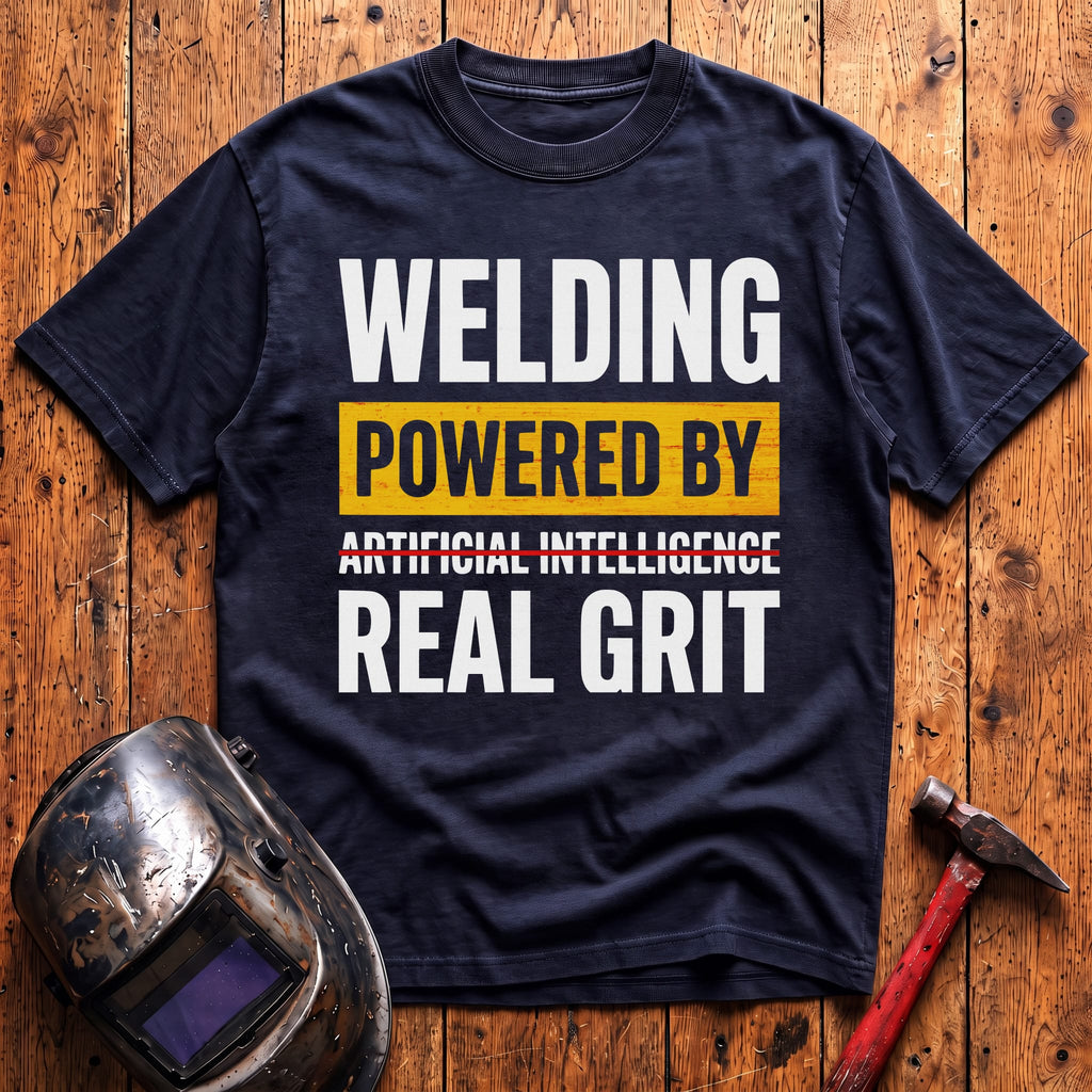Welding Powered by Real Grit T-shirt