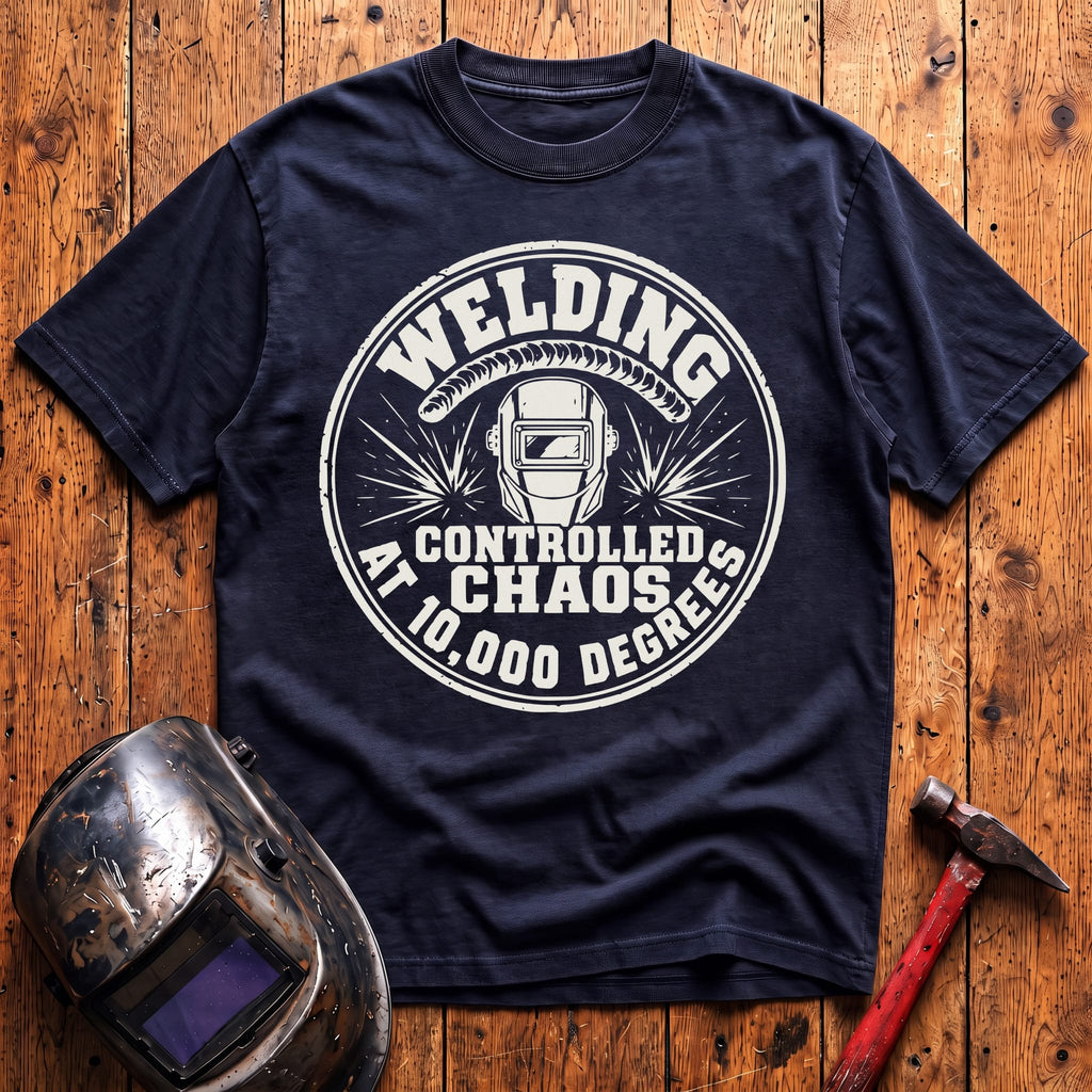 Controlled Chaos at 10'000 F T-shirt