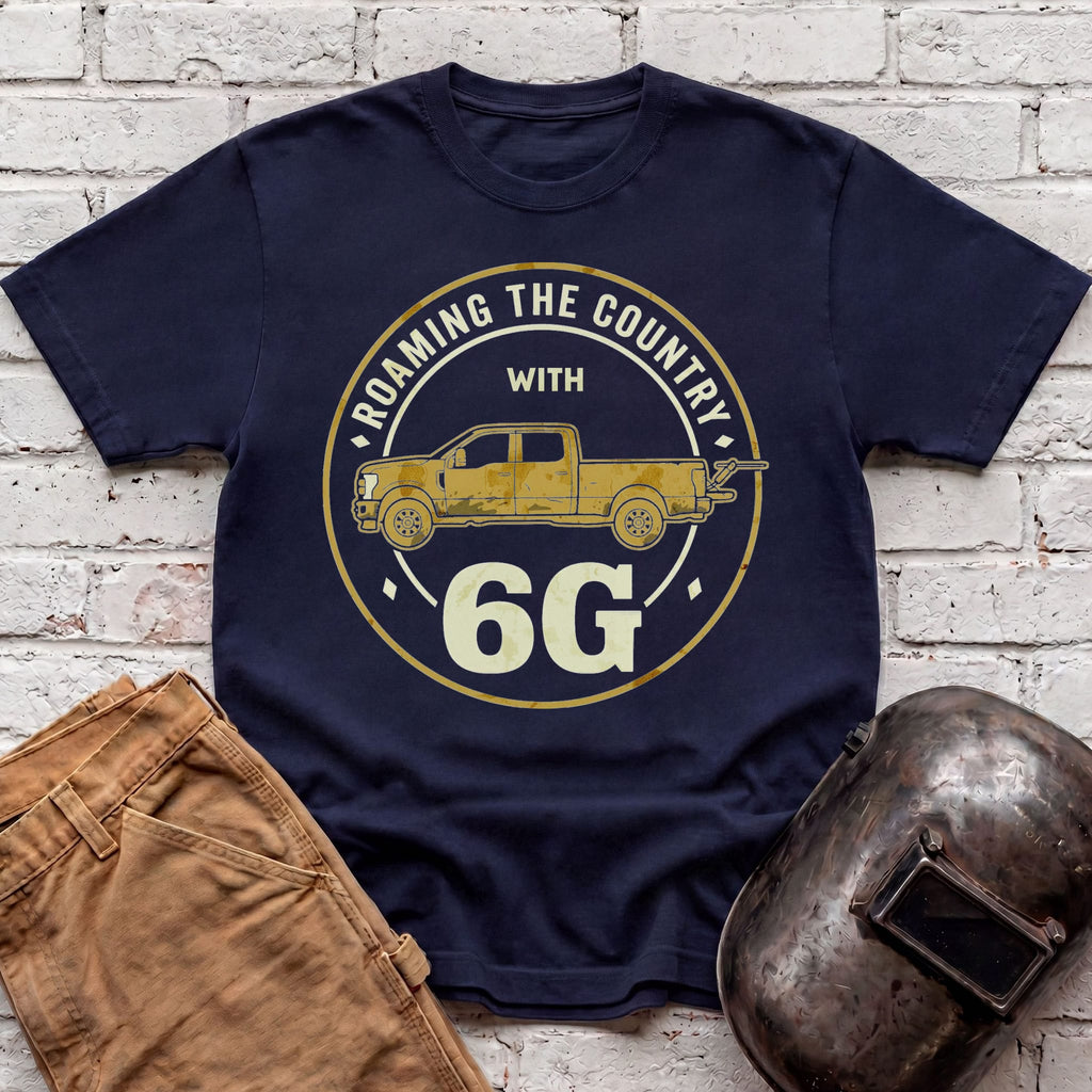 Roaming the country with 6G T-shirt