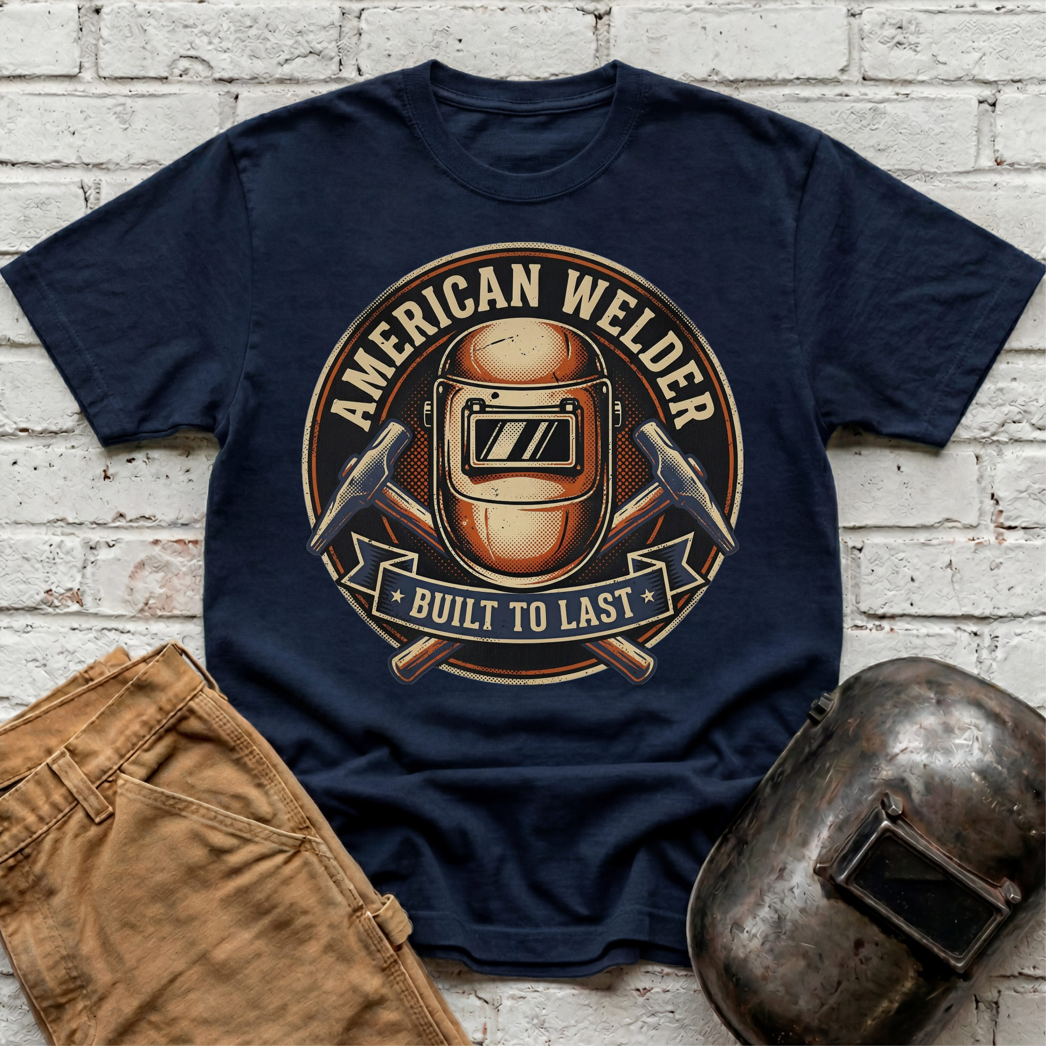 American Welder Build To Last T-shirt