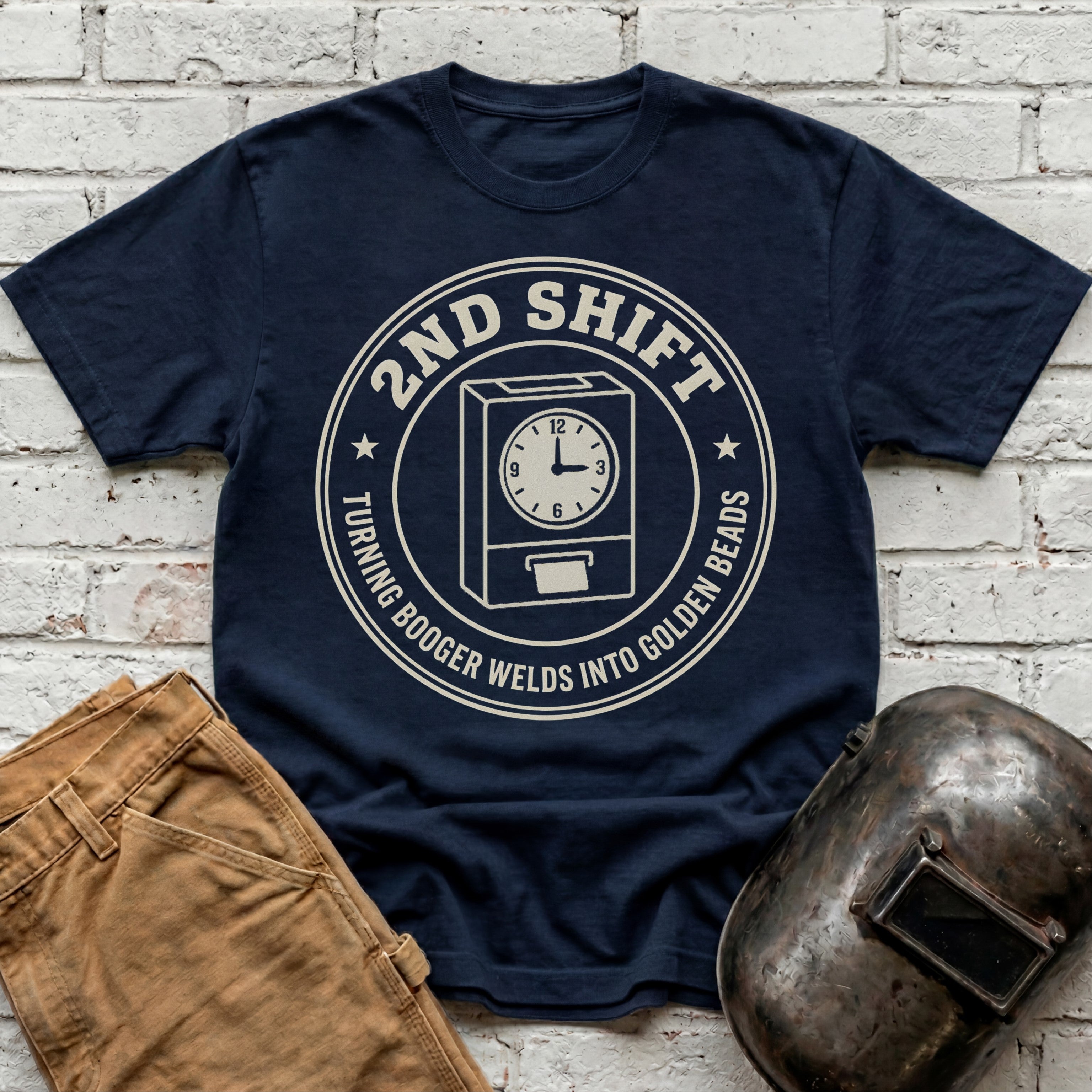 2nd shift clock T-shirt