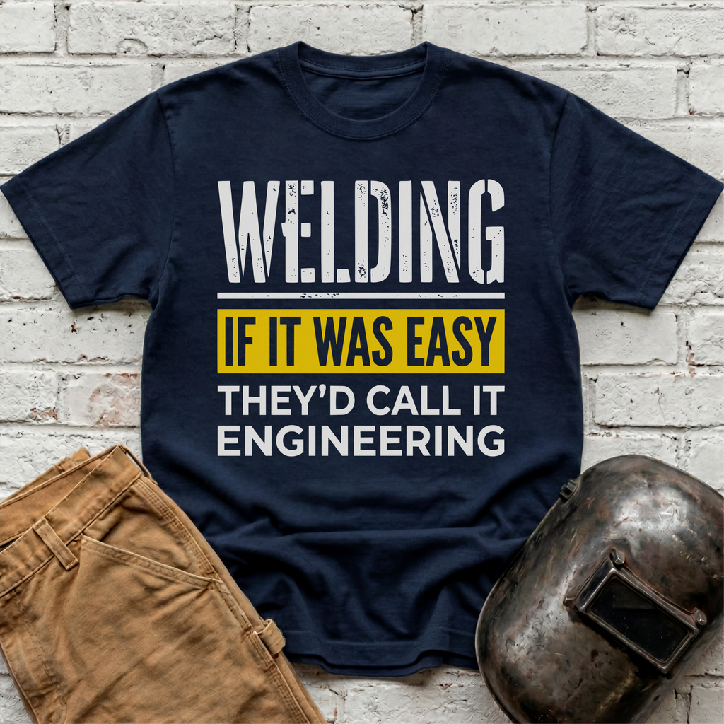 WELDING - If it was EASY... T-shirt