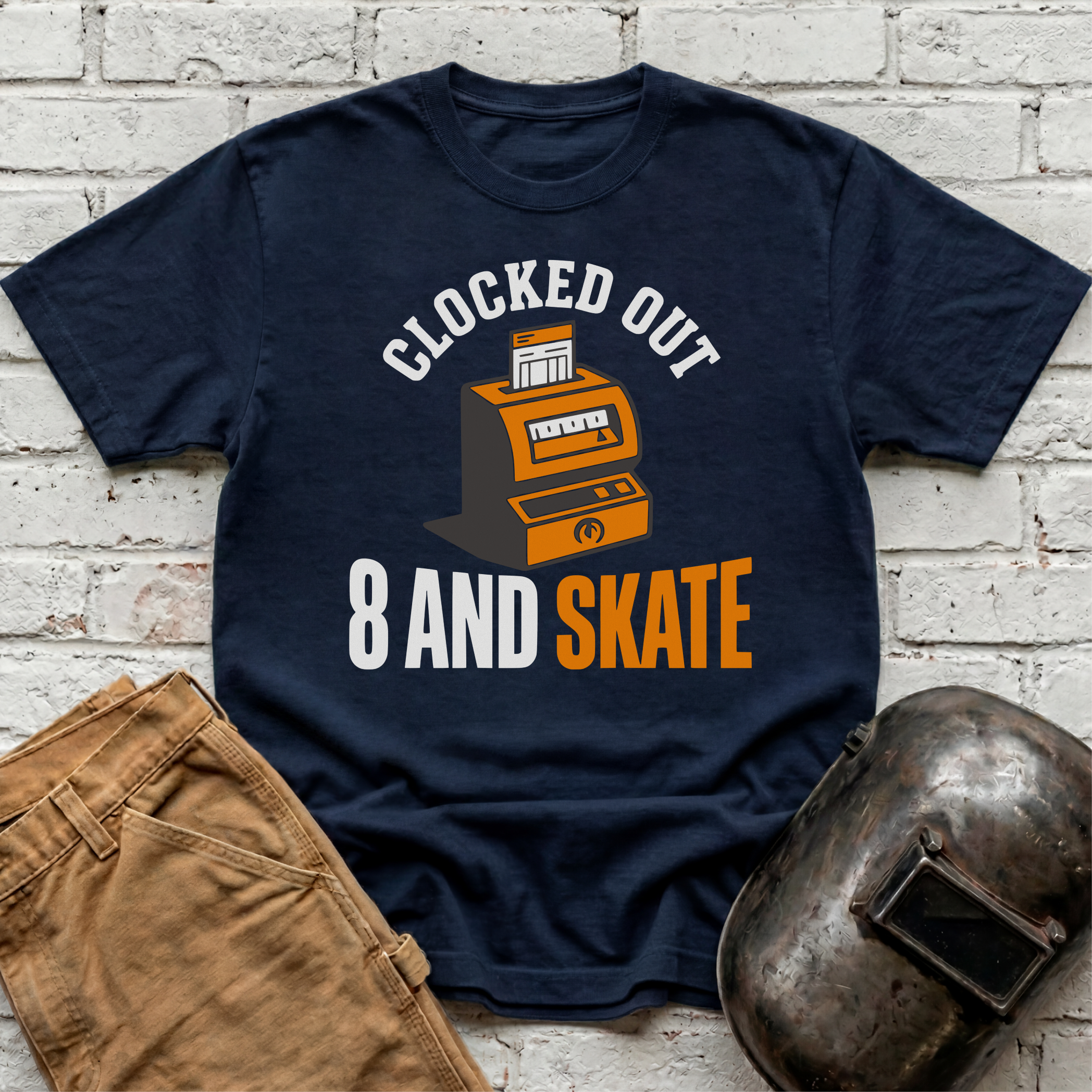 8 and SKATE T-shirt
